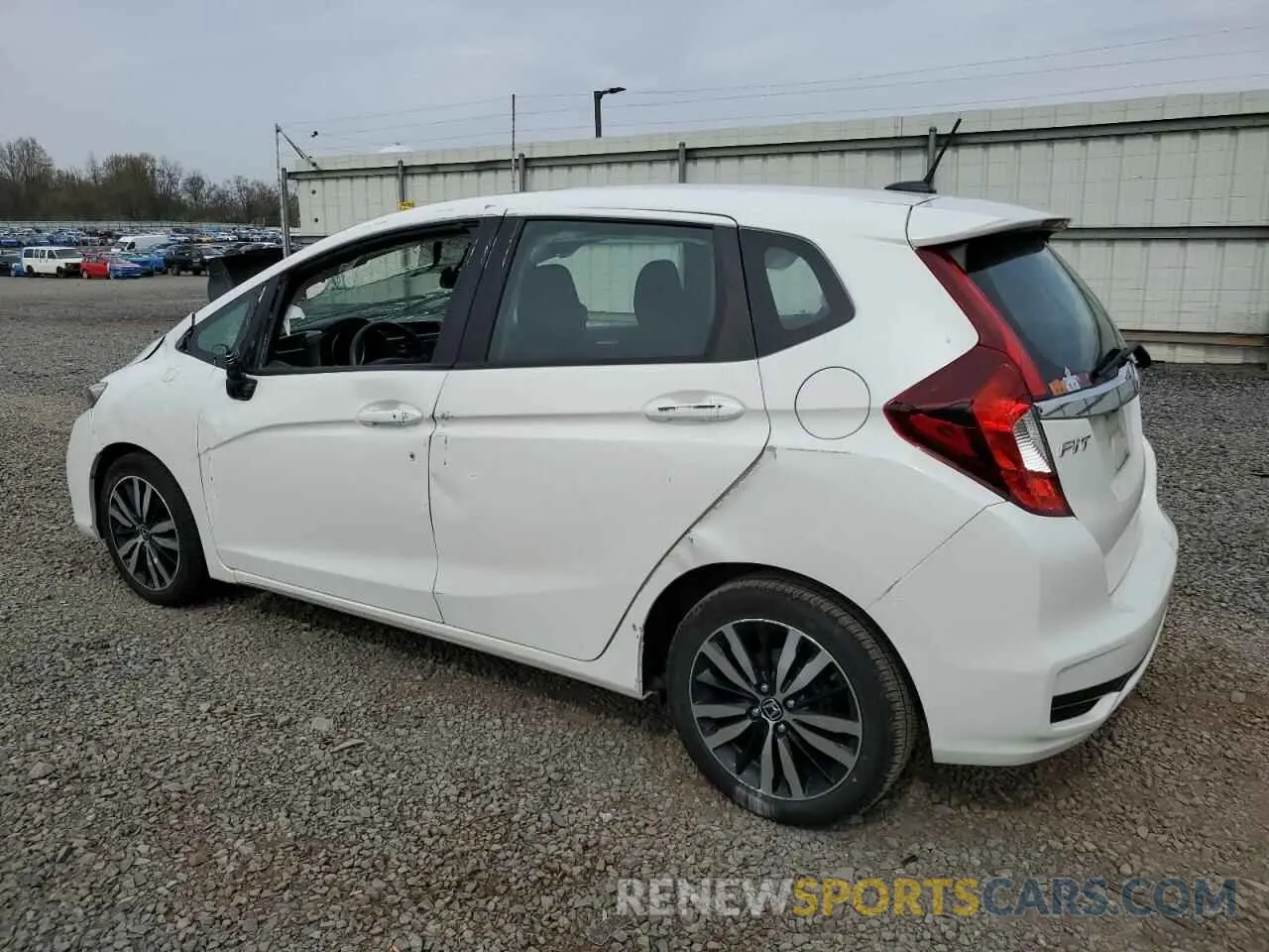 2 Photograph of a damaged car 3HGGK5H86KM716841 HONDA FIT 2019