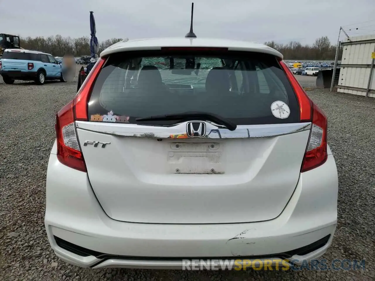 6 Photograph of a damaged car 3HGGK5H86KM716841 HONDA FIT 2019