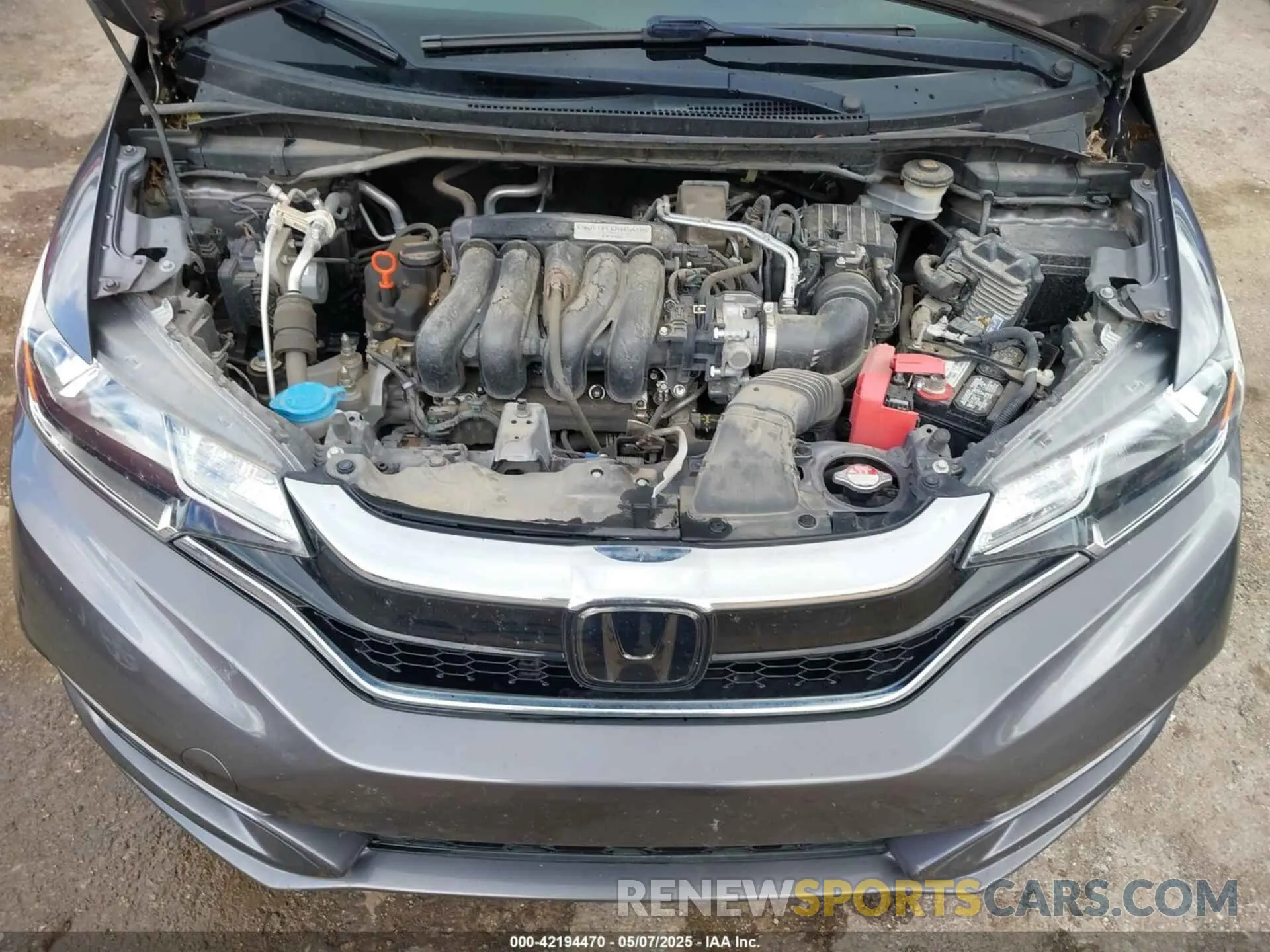 10 Photograph of a damaged car 3HGGK5H87KM713334 HONDA FIT 2019