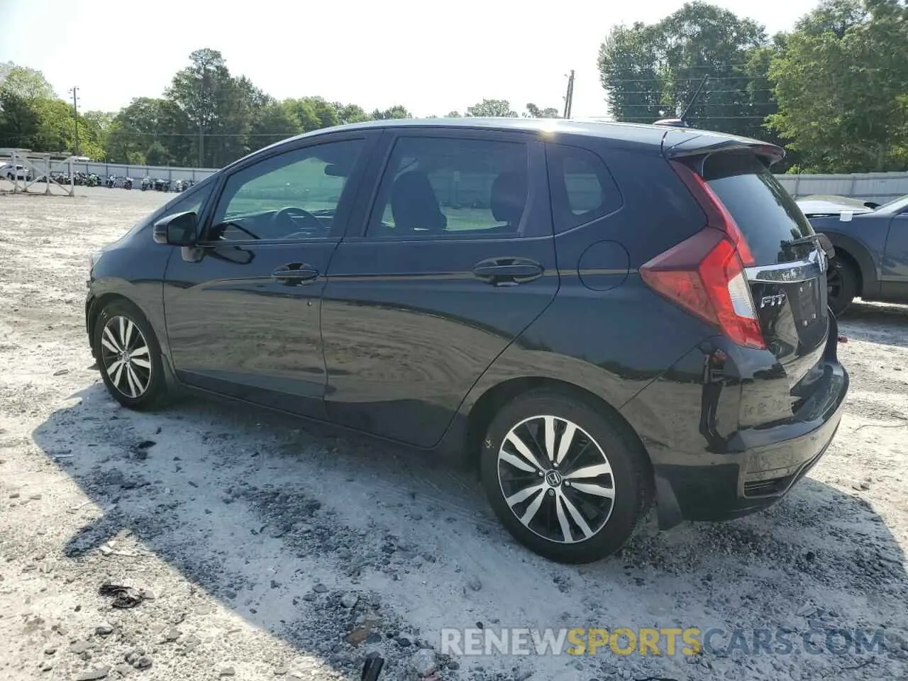 2 Photograph of a damaged car 3HGGK5H87KM721465 HONDA FIT 2019