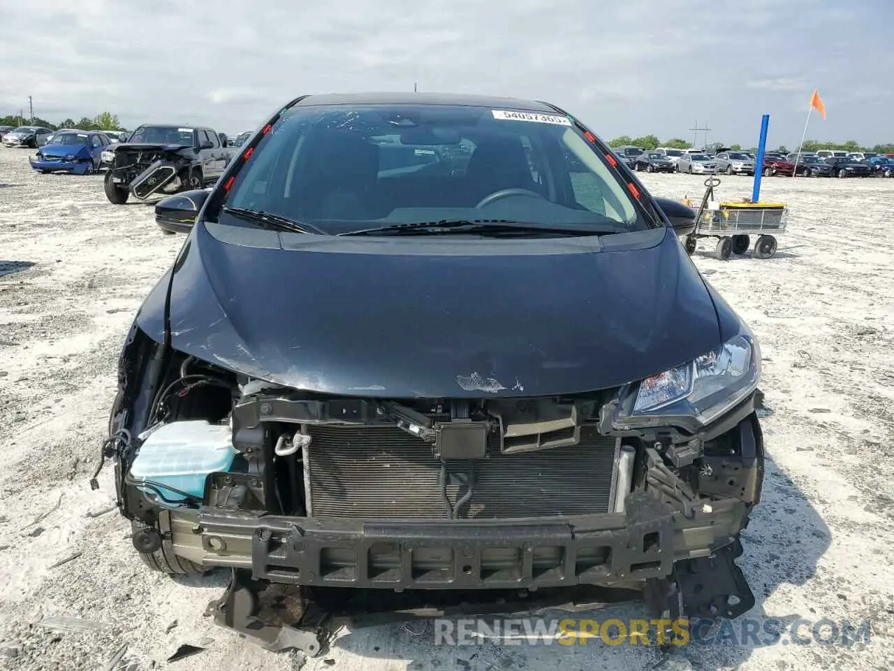 5 Photograph of a damaged car 3HGGK5H87KM721465 HONDA FIT 2019