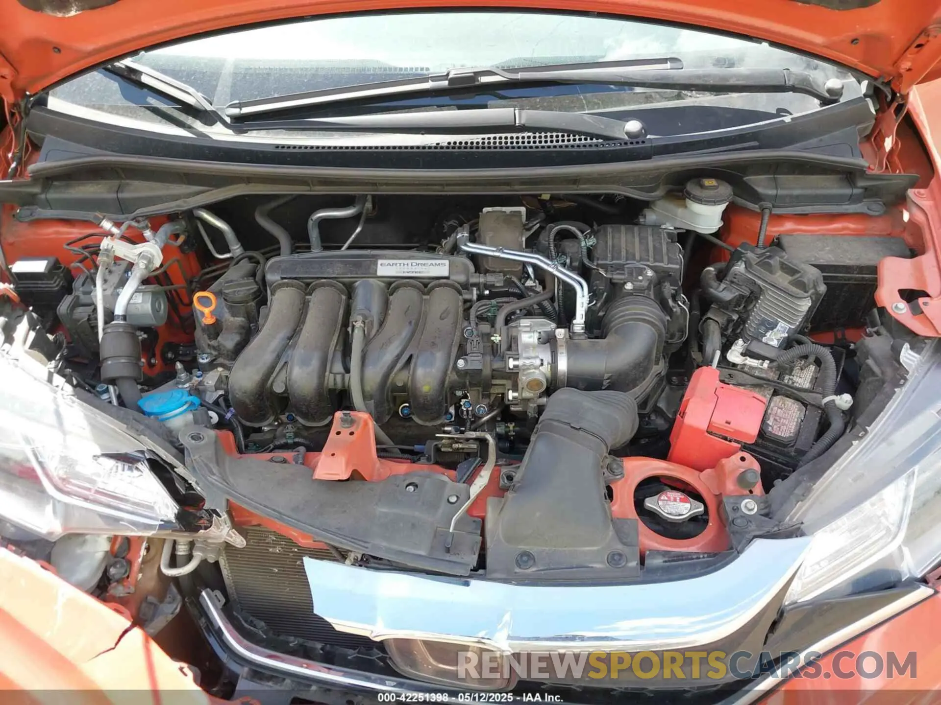 10 Photograph of a damaged car 3HGGK5H87KM722342 HONDA FIT 2019