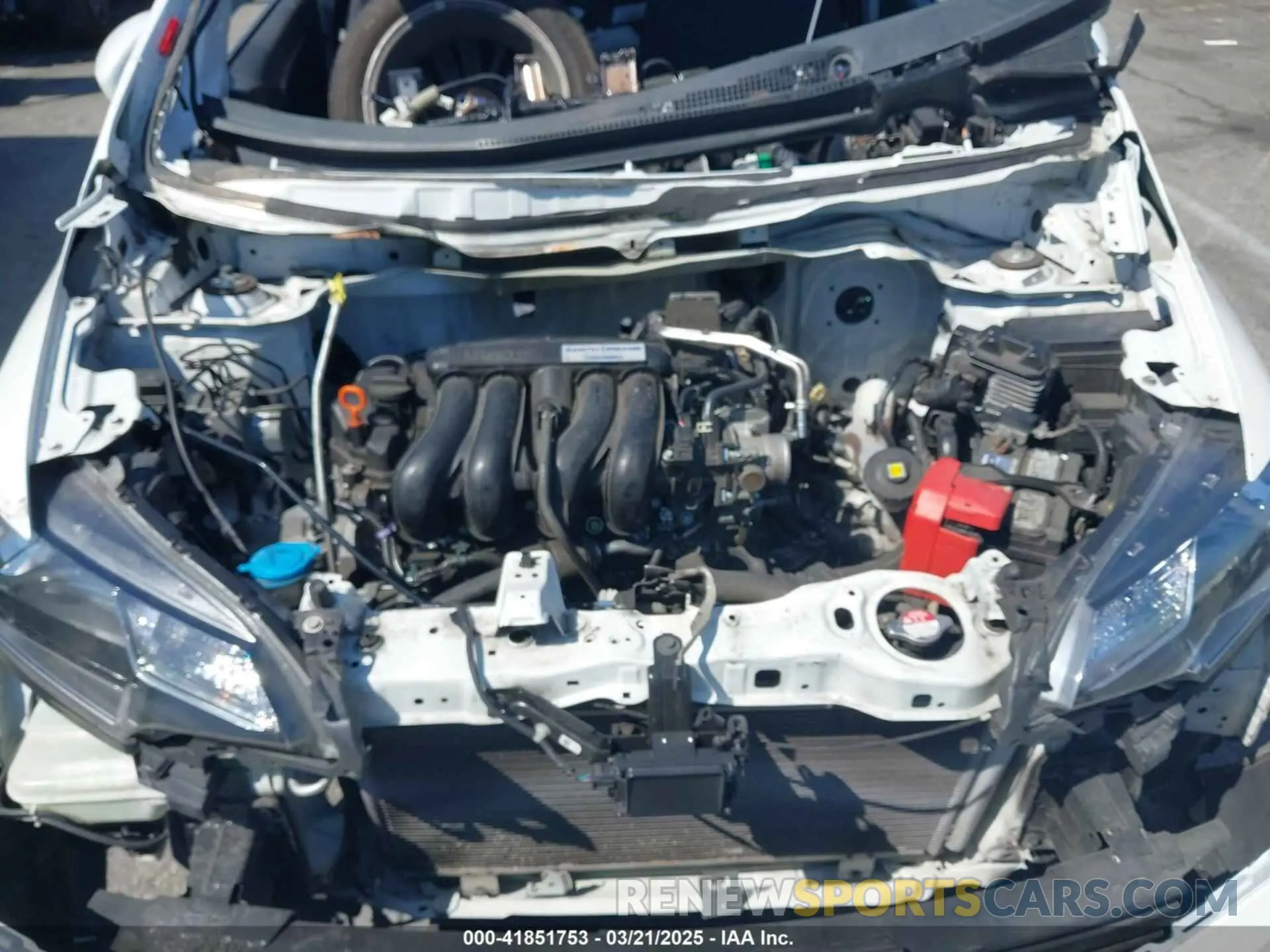 10 Photograph of a damaged car 3HGGK5H87KM731851 HONDA FIT 2019