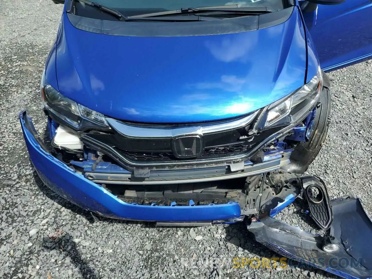 12 Photograph of a damaged car 3HGGK5H87KM745619 HONDA FIT 2019