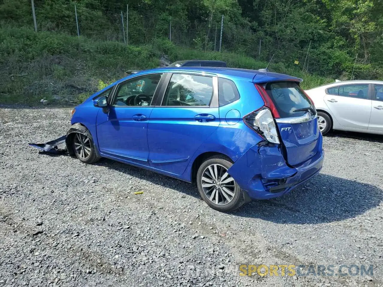 2 Photograph of a damaged car 3HGGK5H87KM745619 HONDA FIT 2019