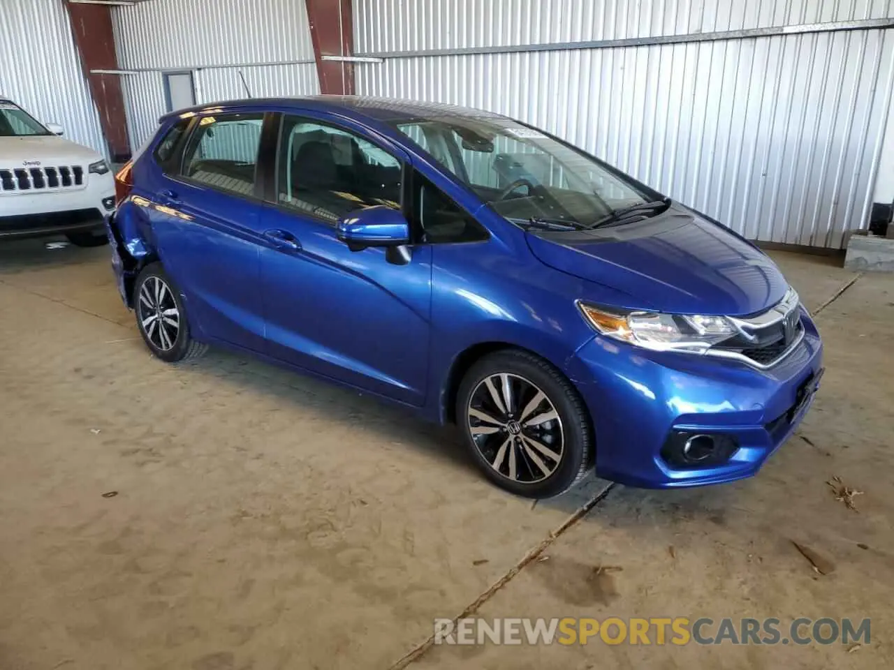 4 Photograph of a damaged car 3HGGK5H87KM753347 HONDA FIT 2019