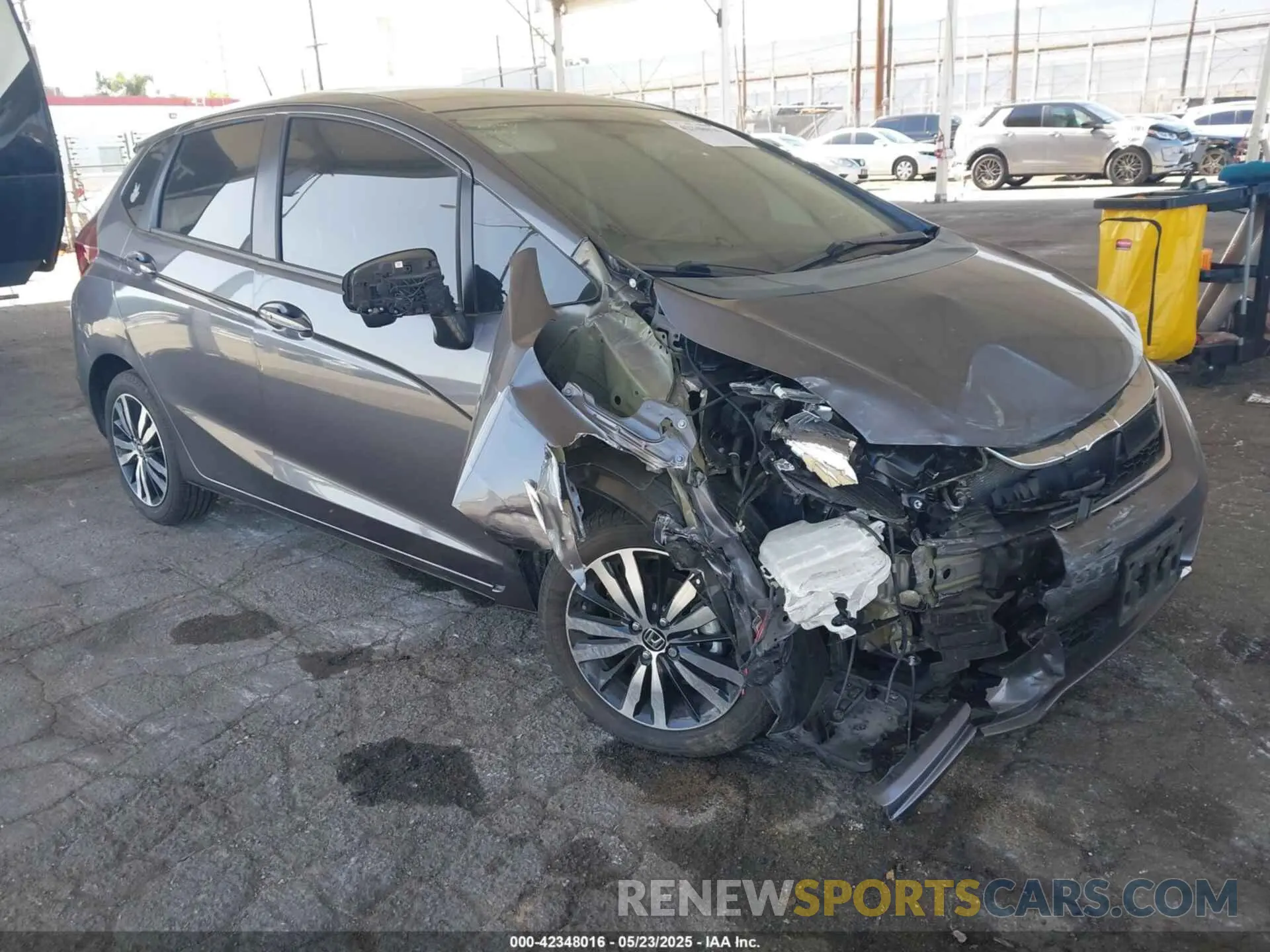 1 Photograph of a damaged car 3HGGK5H88KM719594 HONDA FIT 2019