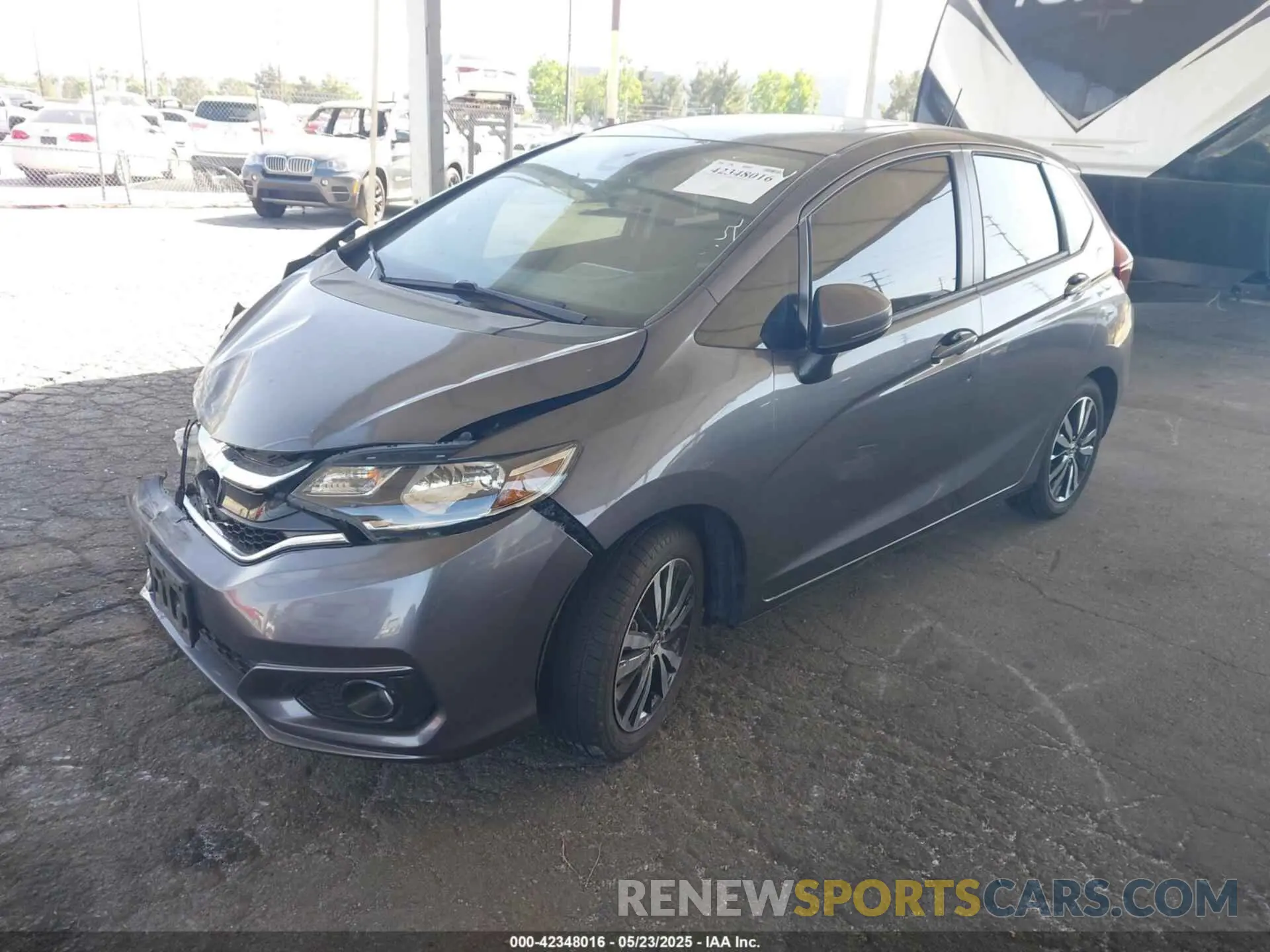 2 Photograph of a damaged car 3HGGK5H88KM719594 HONDA FIT 2019