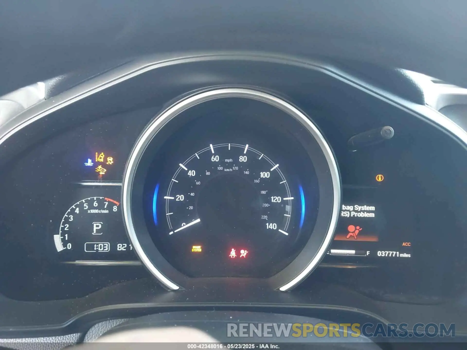 7 Photograph of a damaged car 3HGGK5H88KM719594 HONDA FIT 2019