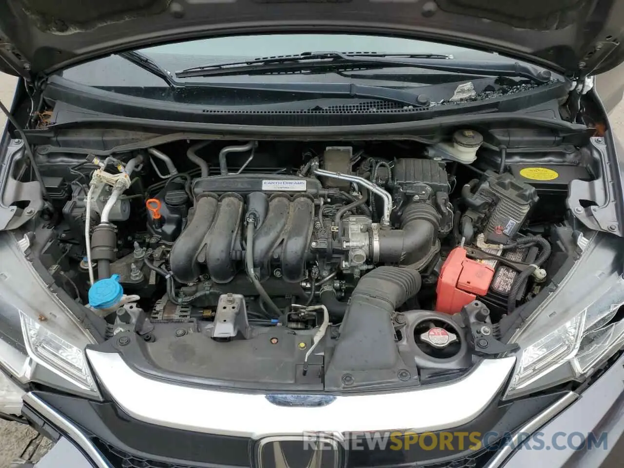 13 Photograph of a damaged car 3HGGK5H88KM741997 HONDA FIT 2019