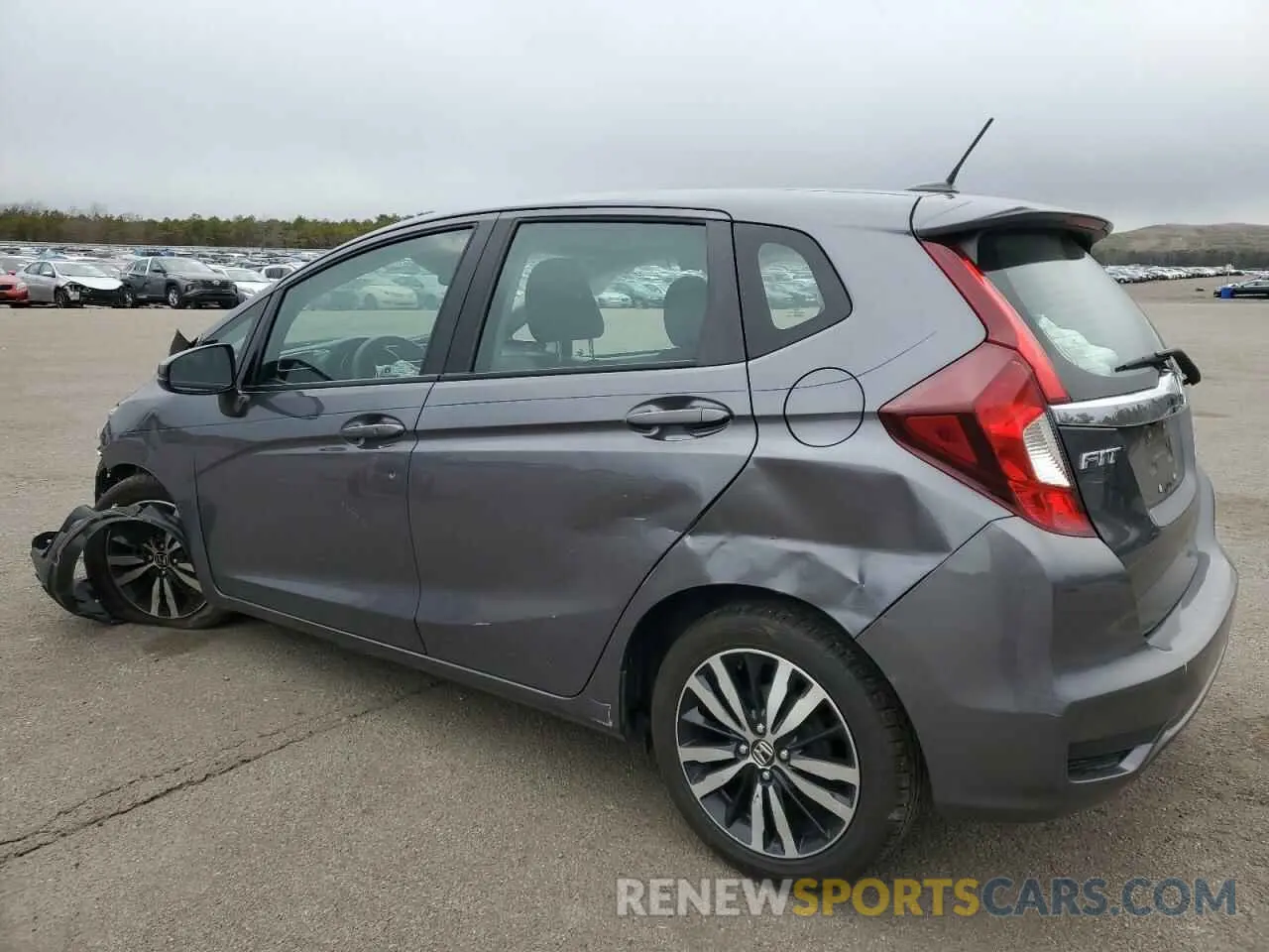 2 Photograph of a damaged car 3HGGK5H88KM741997 HONDA FIT 2019