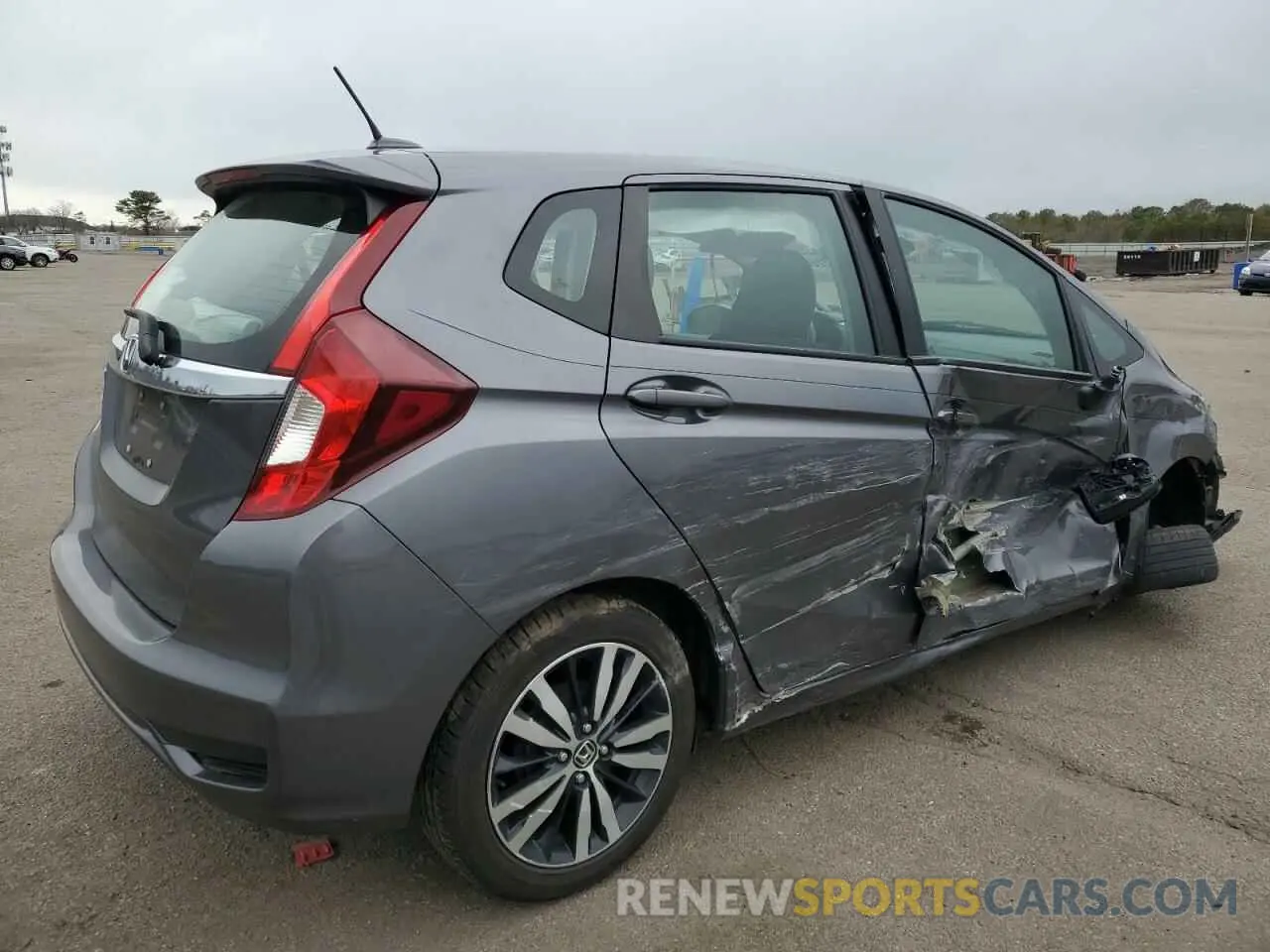 3 Photograph of a damaged car 3HGGK5H88KM741997 HONDA FIT 2019