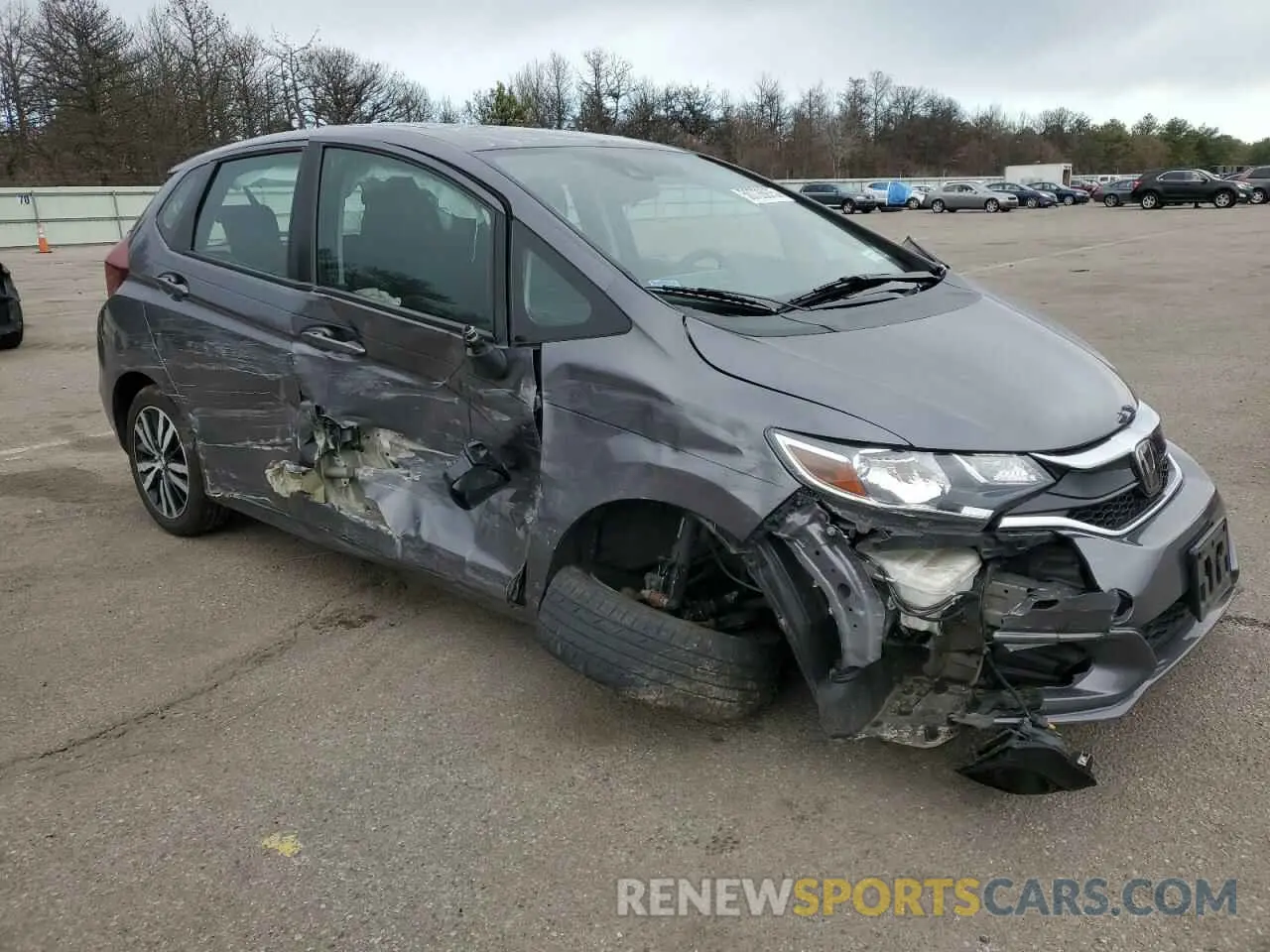 4 Photograph of a damaged car 3HGGK5H88KM741997 HONDA FIT 2019