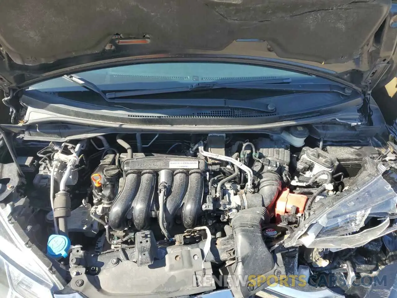 11 Photograph of a damaged car 3HGGK5H89KM747629 HONDA FIT 2019