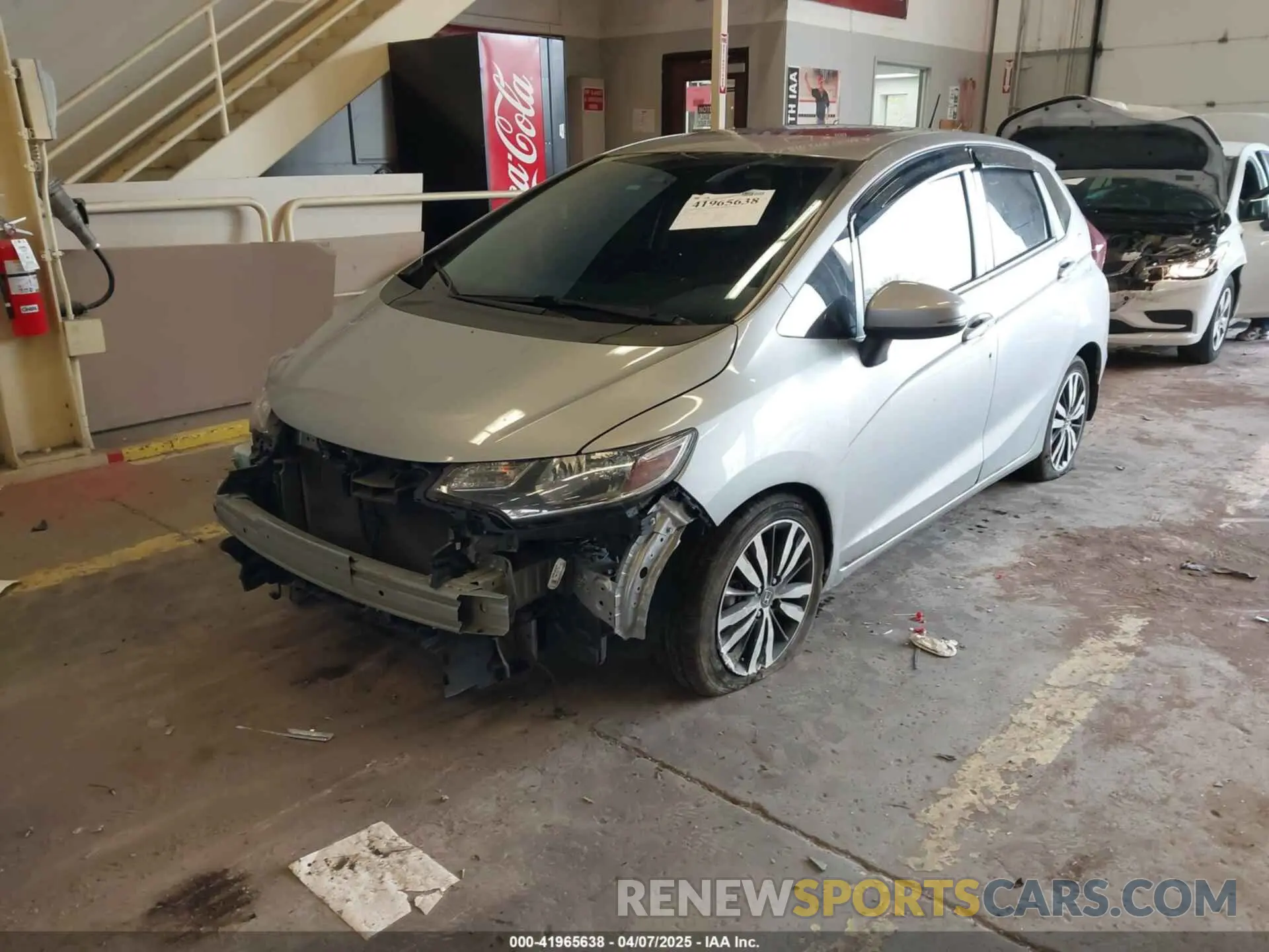 6 Photograph of a damaged car 3HGGK5H94KM734411 HONDA FIT 2019