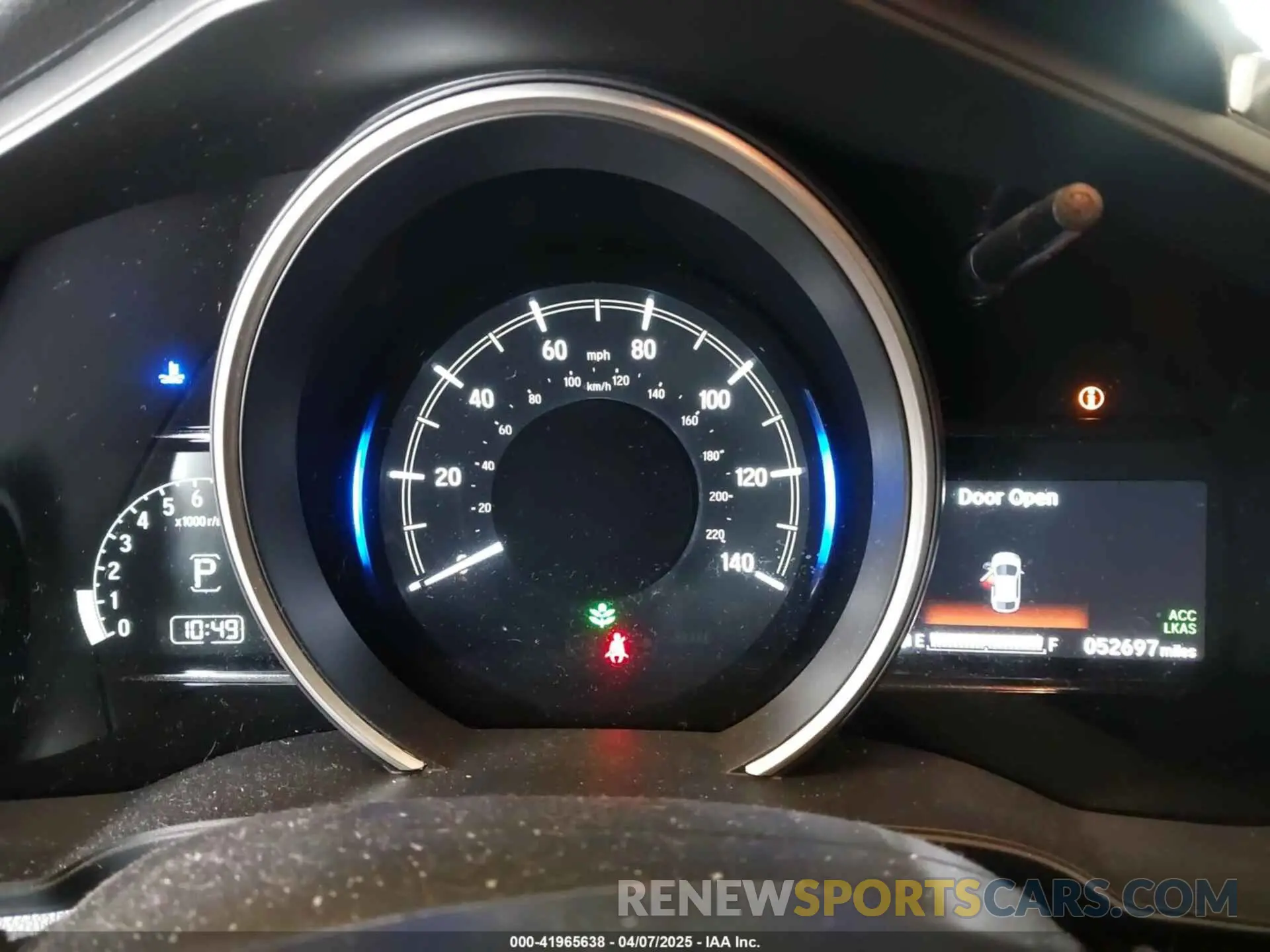 7 Photograph of a damaged car 3HGGK5H94KM734411 HONDA FIT 2019