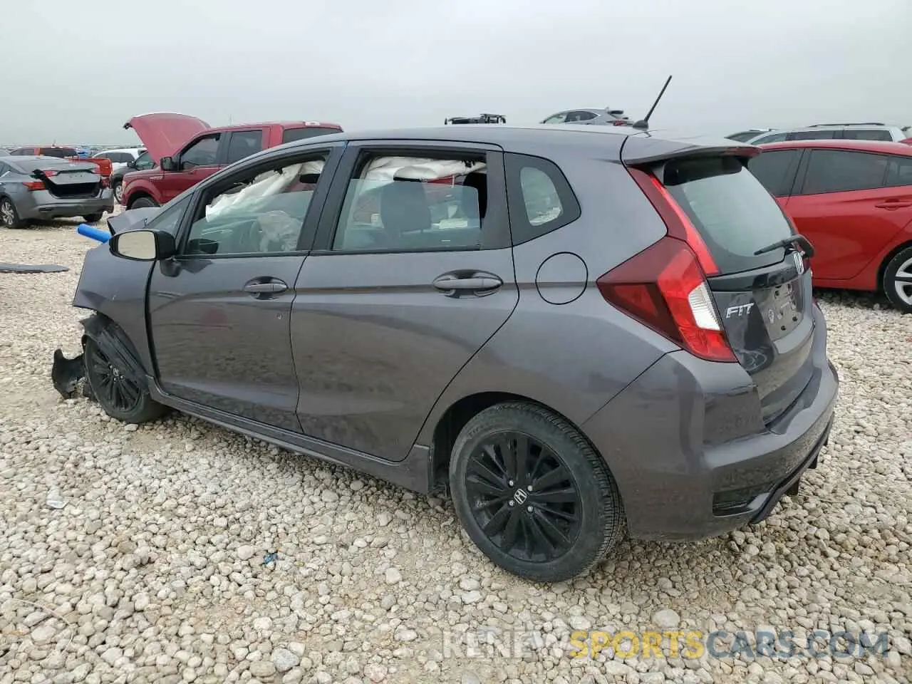 2 Photograph of a damaged car 3HGGK5G68LM711514 HONDA FIT 2020
