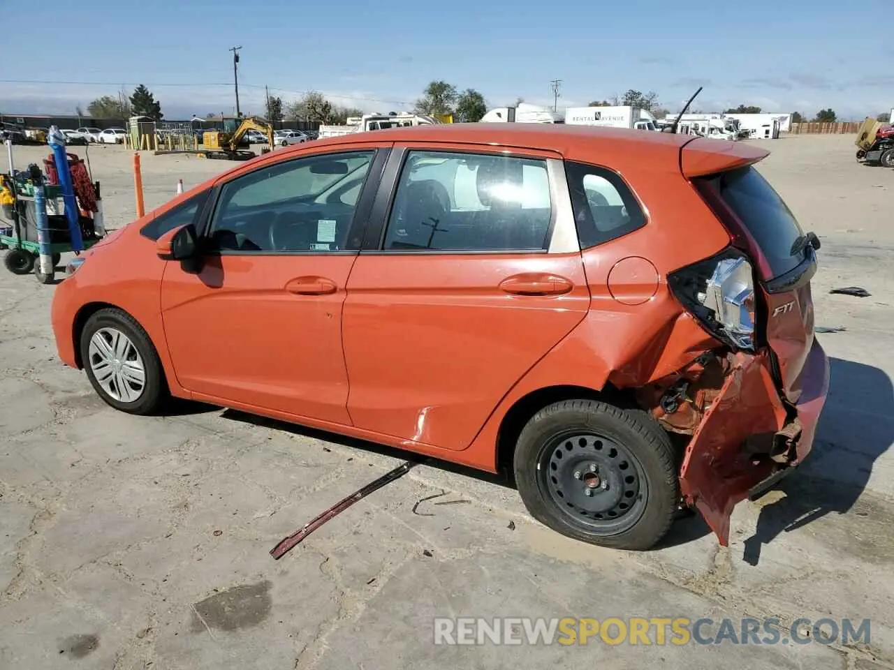 2 Photograph of a damaged car 3HGGK5H41LM706250 HONDA FIT 2020