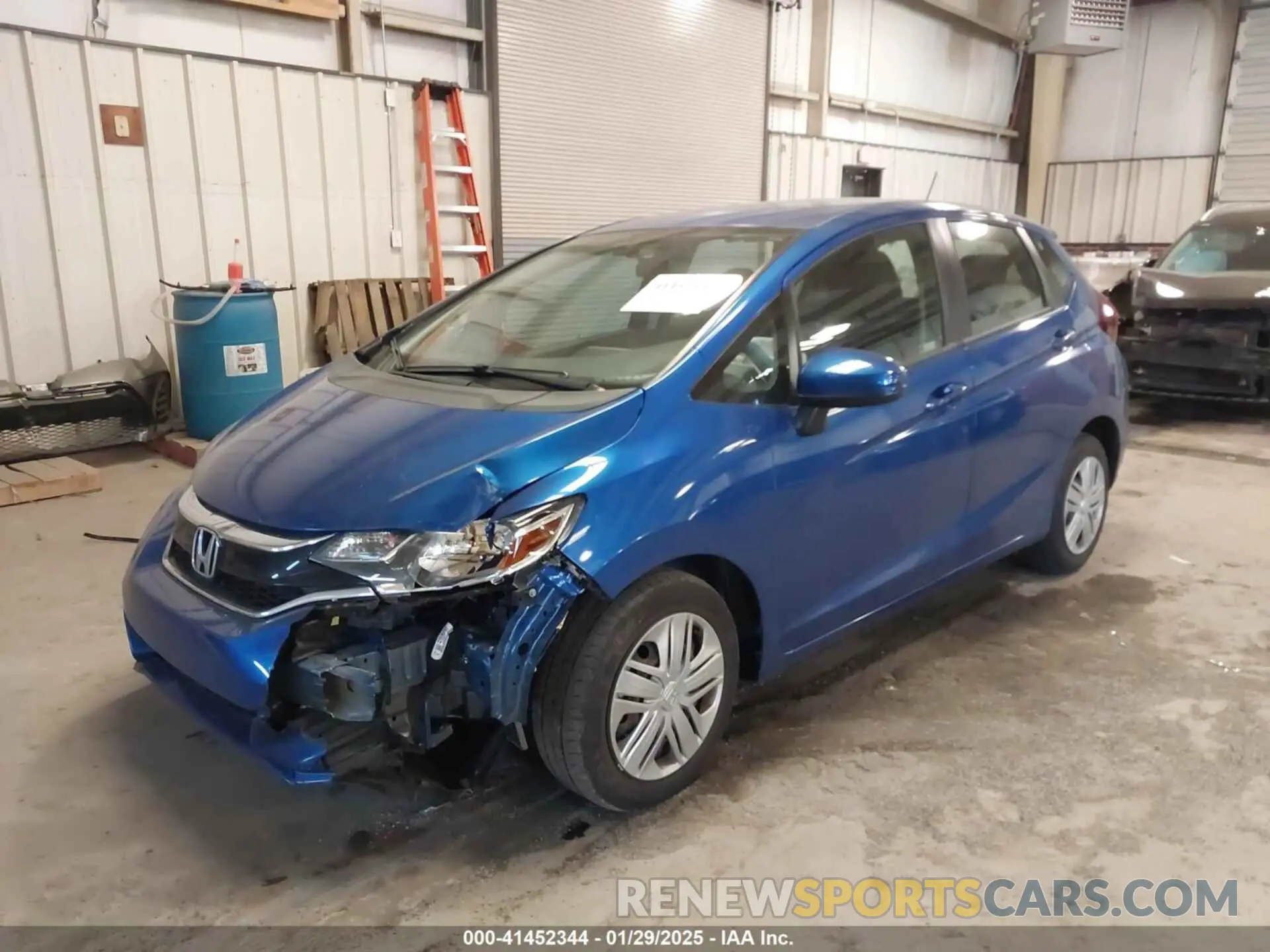 2 Photograph of a damaged car 3HGGK5H41LM718169 HONDA FIT 2020