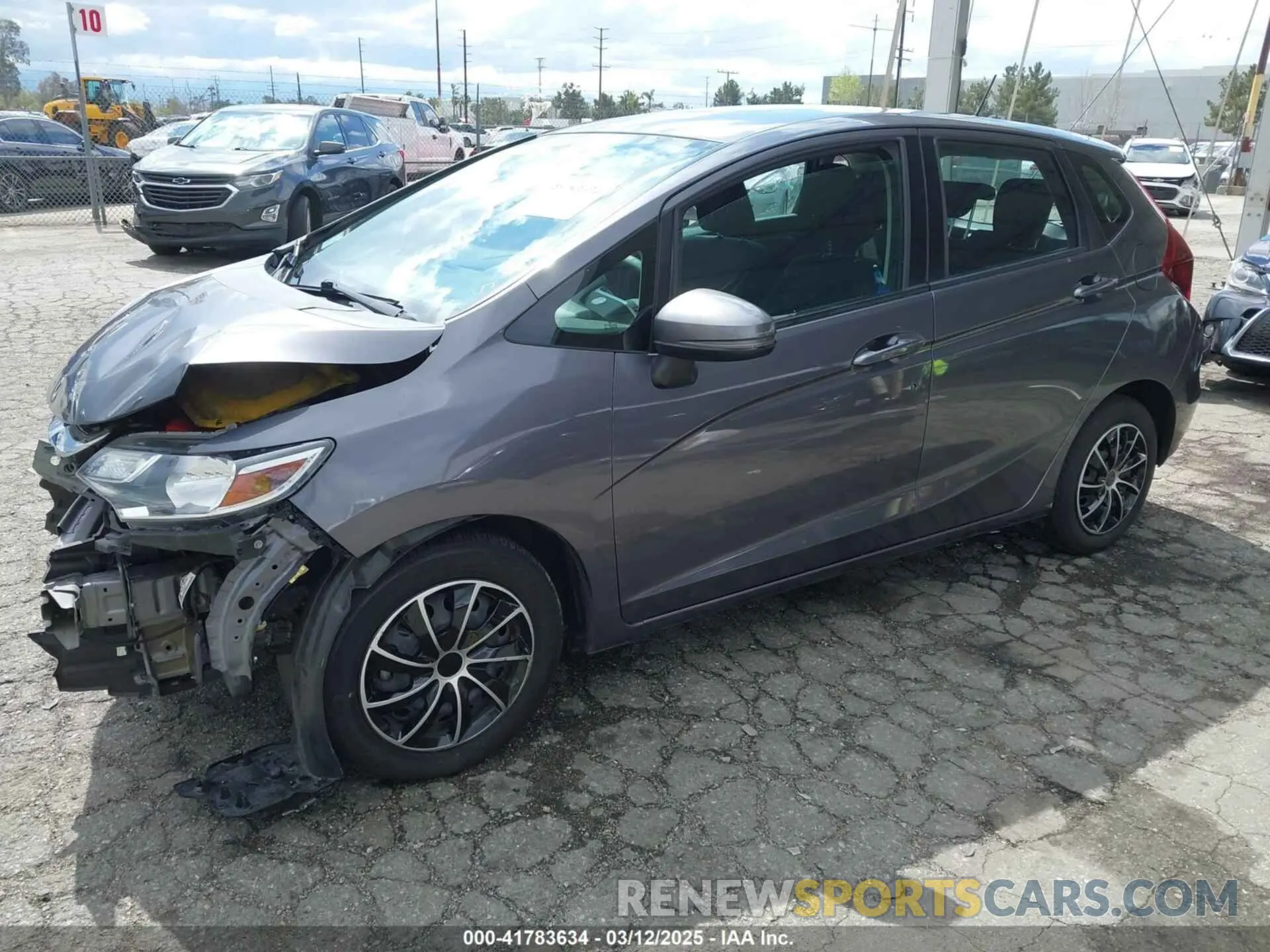 2 Photograph of a damaged car 3HGGK5H42LM715457 HONDA FIT 2020