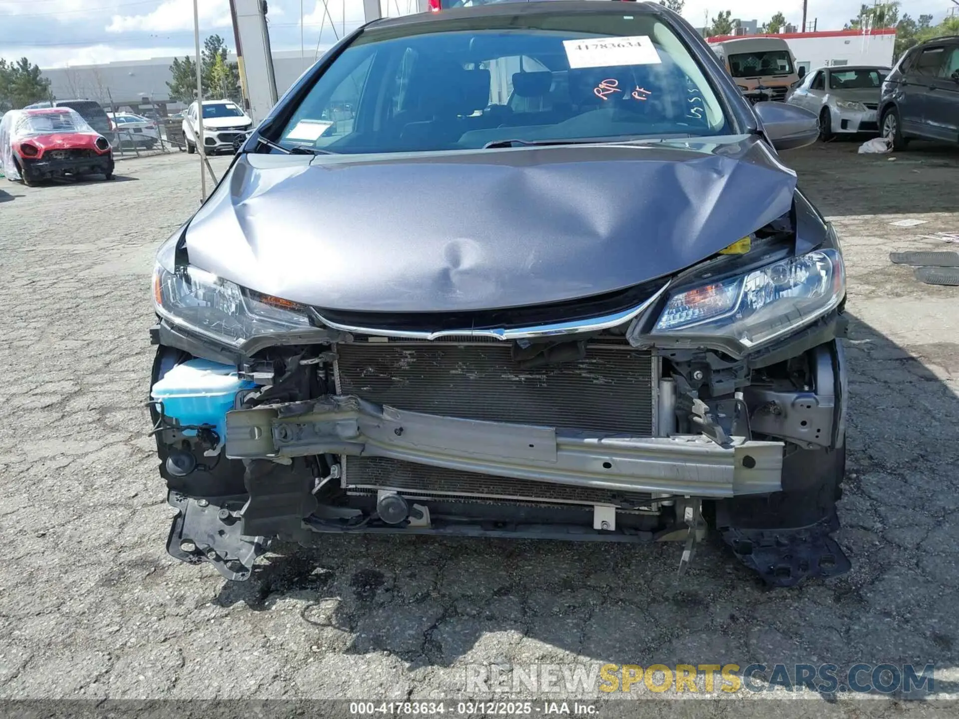 6 Photograph of a damaged car 3HGGK5H42LM715457 HONDA FIT 2020