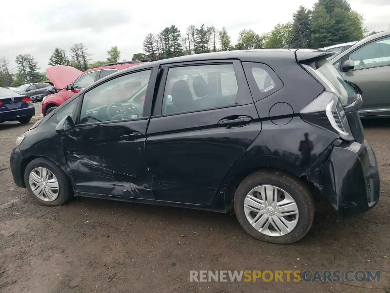 2 Photograph of a damaged car 3HGGK5H42LM723722 HONDA FIT 2020