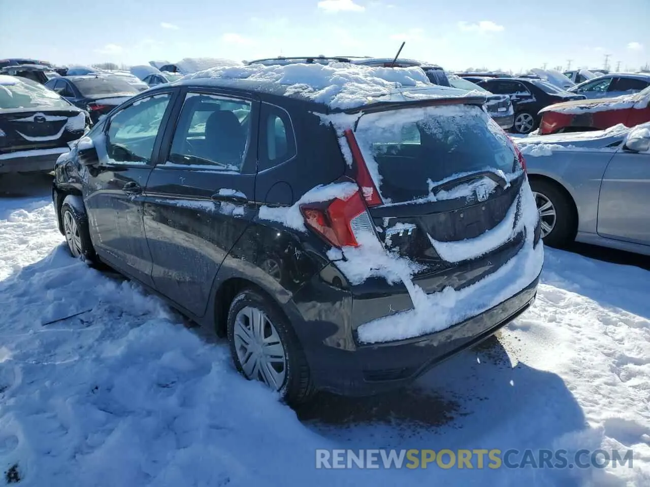 2 Photograph of a damaged car 3HGGK5H43LM705438 HONDA FIT 2020