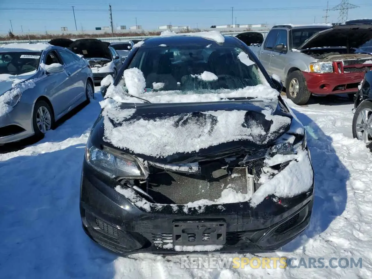5 Photograph of a damaged car 3HGGK5H43LM705438 HONDA FIT 2020