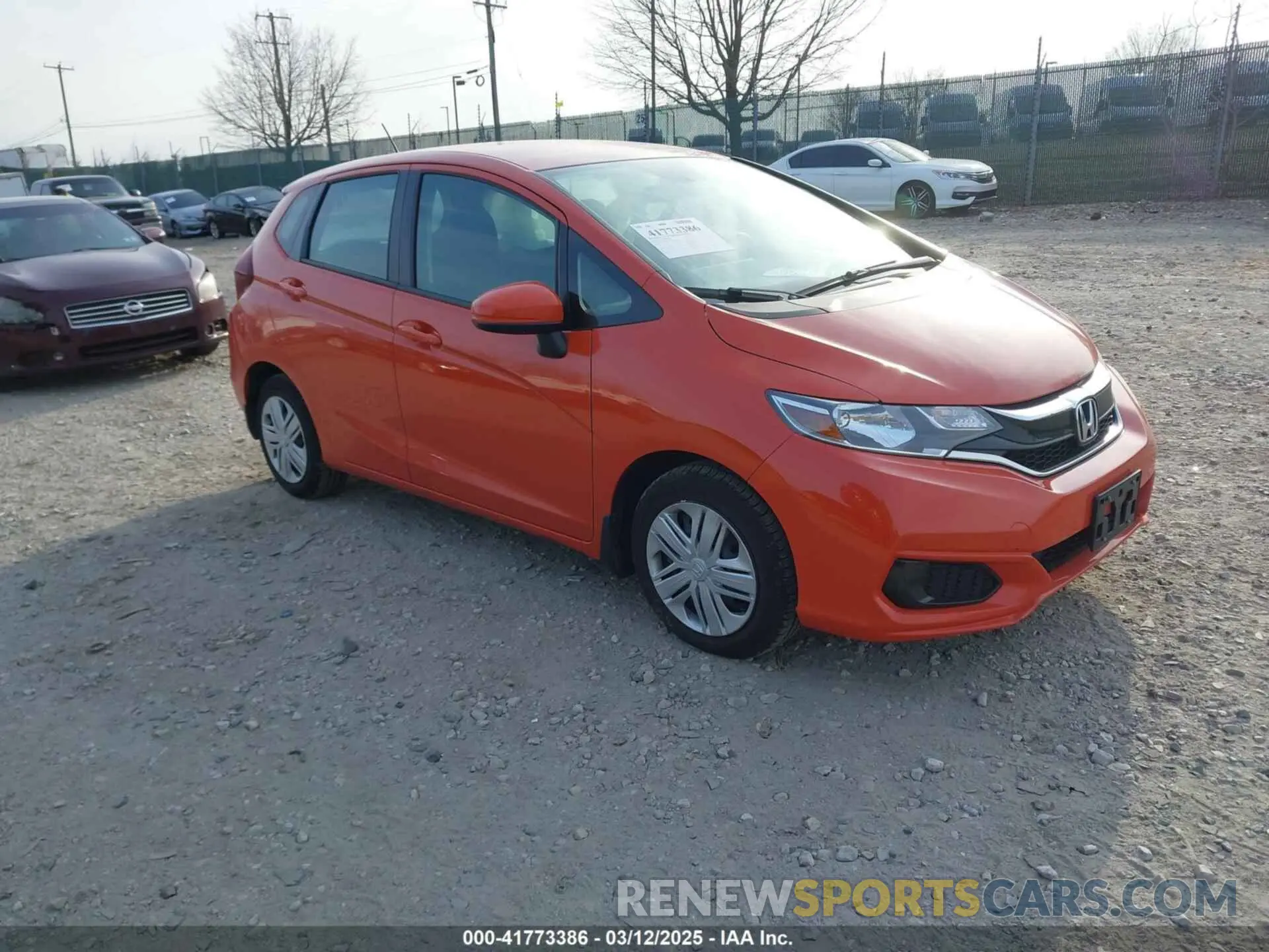 1 Photograph of a damaged car 3HGGK5H43LM706265 HONDA FIT 2020