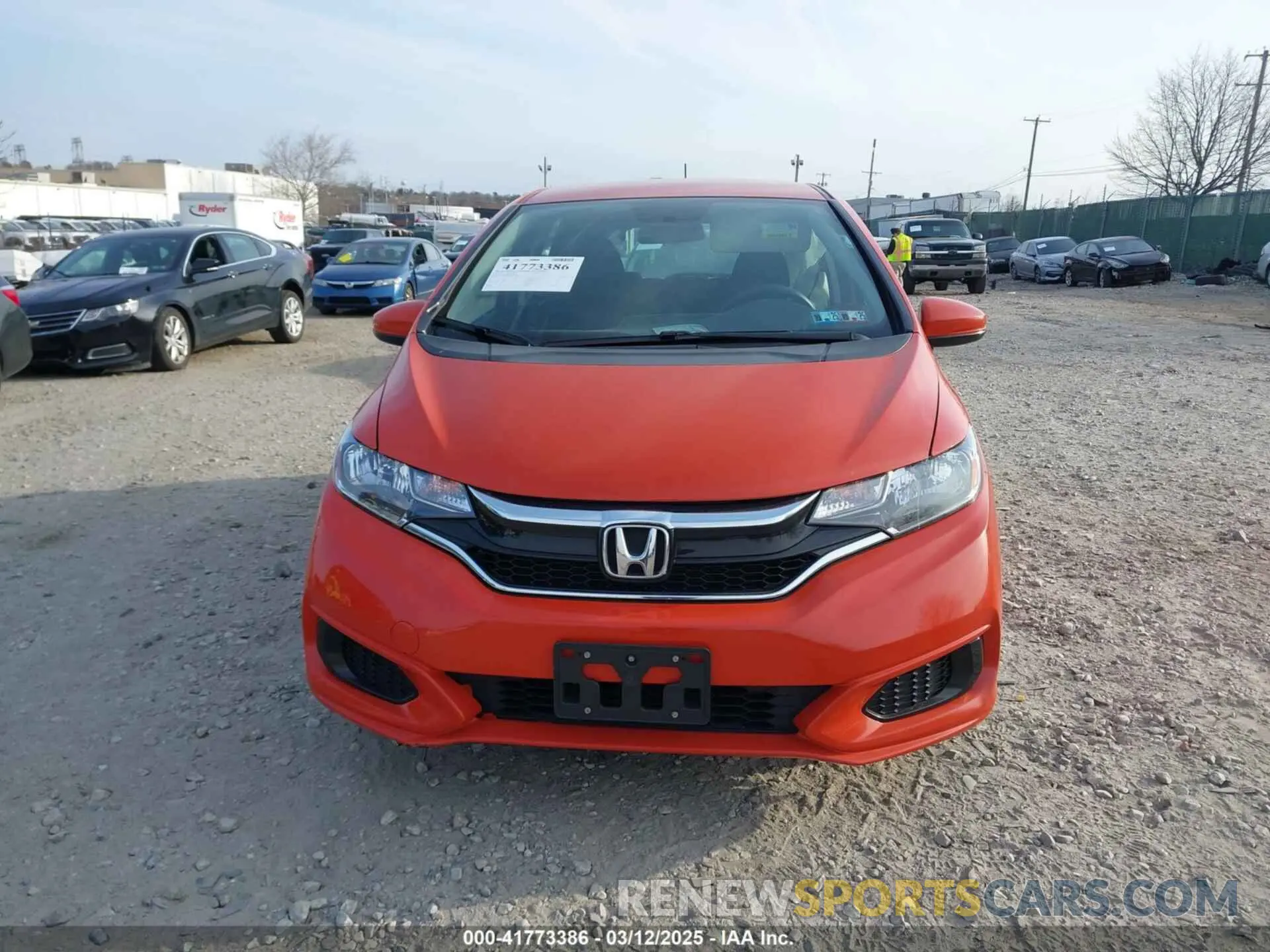 11 Photograph of a damaged car 3HGGK5H43LM706265 HONDA FIT 2020