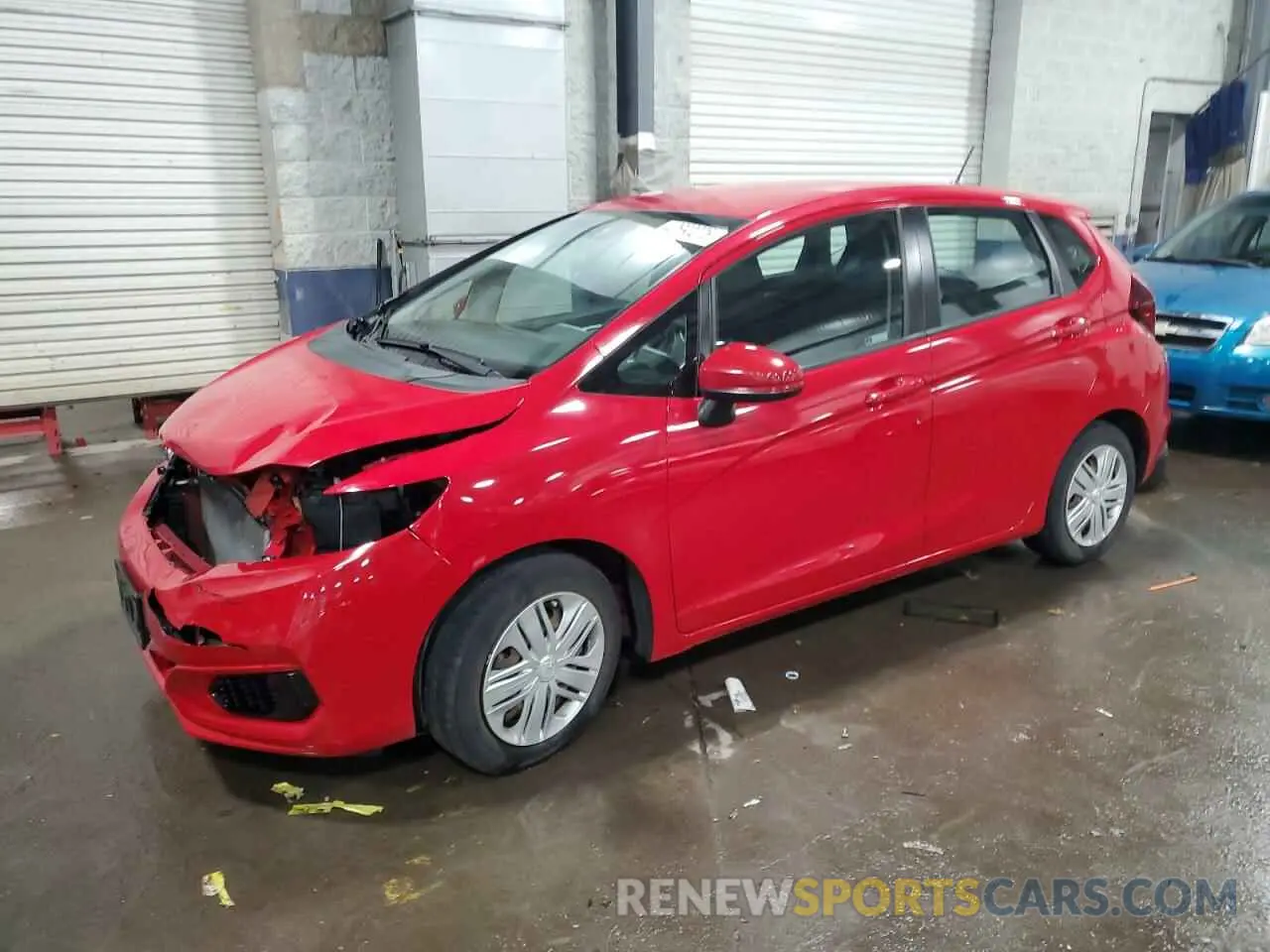 1 Photograph of a damaged car 3HGGK5H43LM712275 HONDA FIT 2020