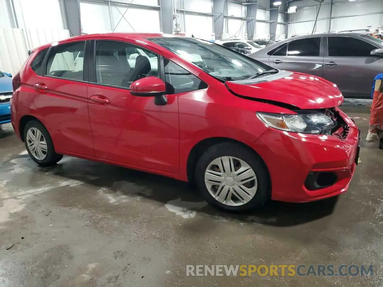 4 Photograph of a damaged car 3HGGK5H43LM712275 HONDA FIT 2020