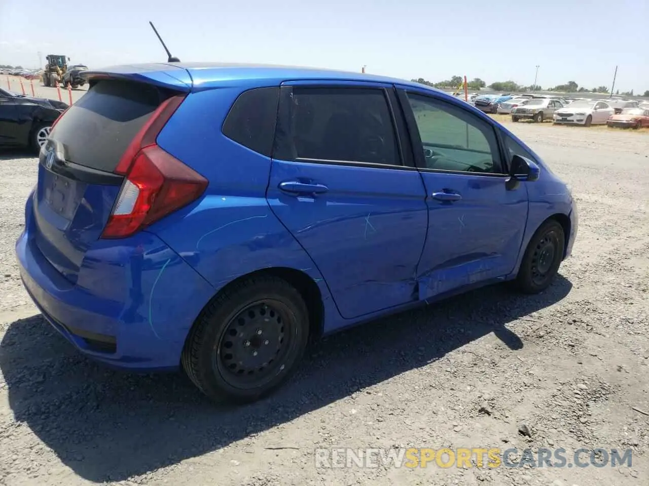 3 Photograph of a damaged car 3HGGK5H43LM715970 HONDA FIT 2020