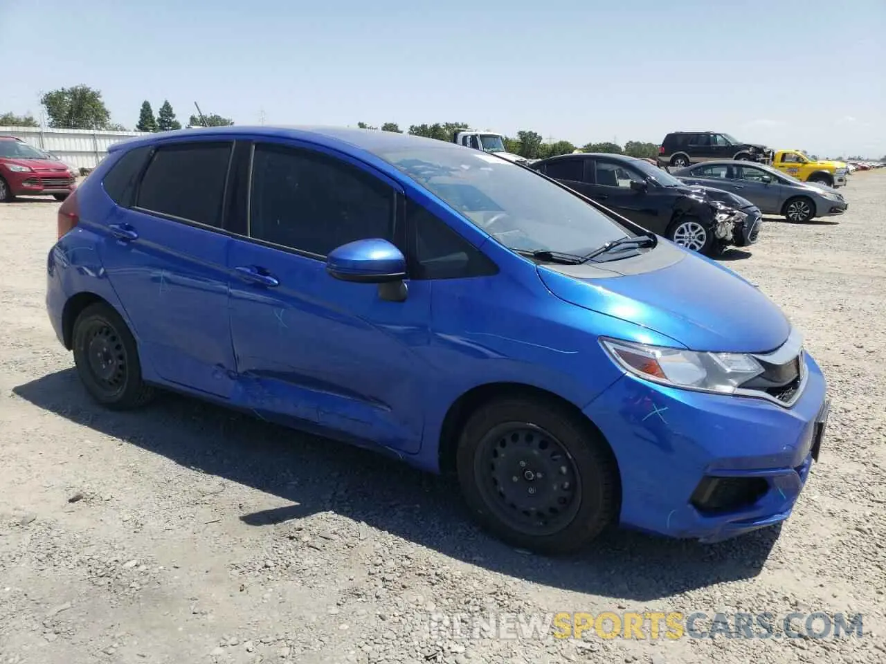 4 Photograph of a damaged car 3HGGK5H43LM715970 HONDA FIT 2020