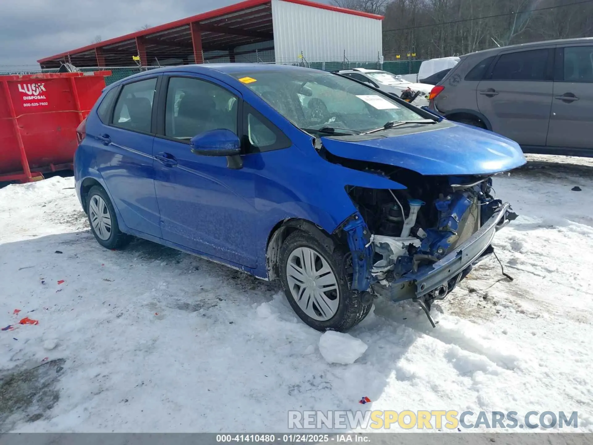 1 Photograph of a damaged car 3HGGK5H43LM716911 HONDA FIT 2020