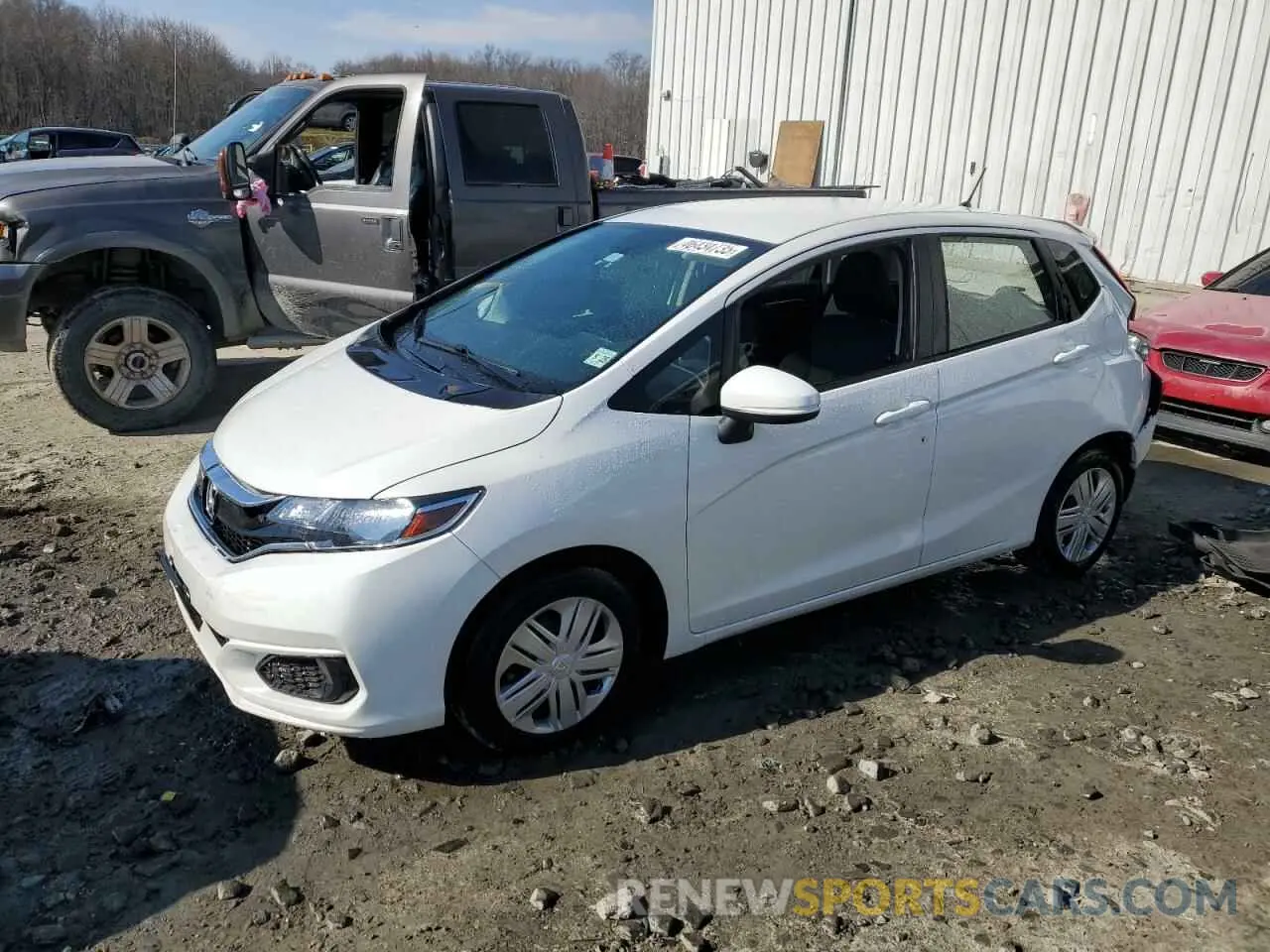 1 Photograph of a damaged car 3HGGK5H44LM717579 HONDA FIT 2020