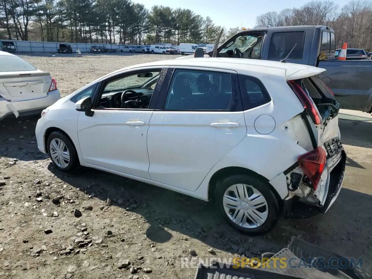 2 Photograph of a damaged car 3HGGK5H44LM717579 HONDA FIT 2020