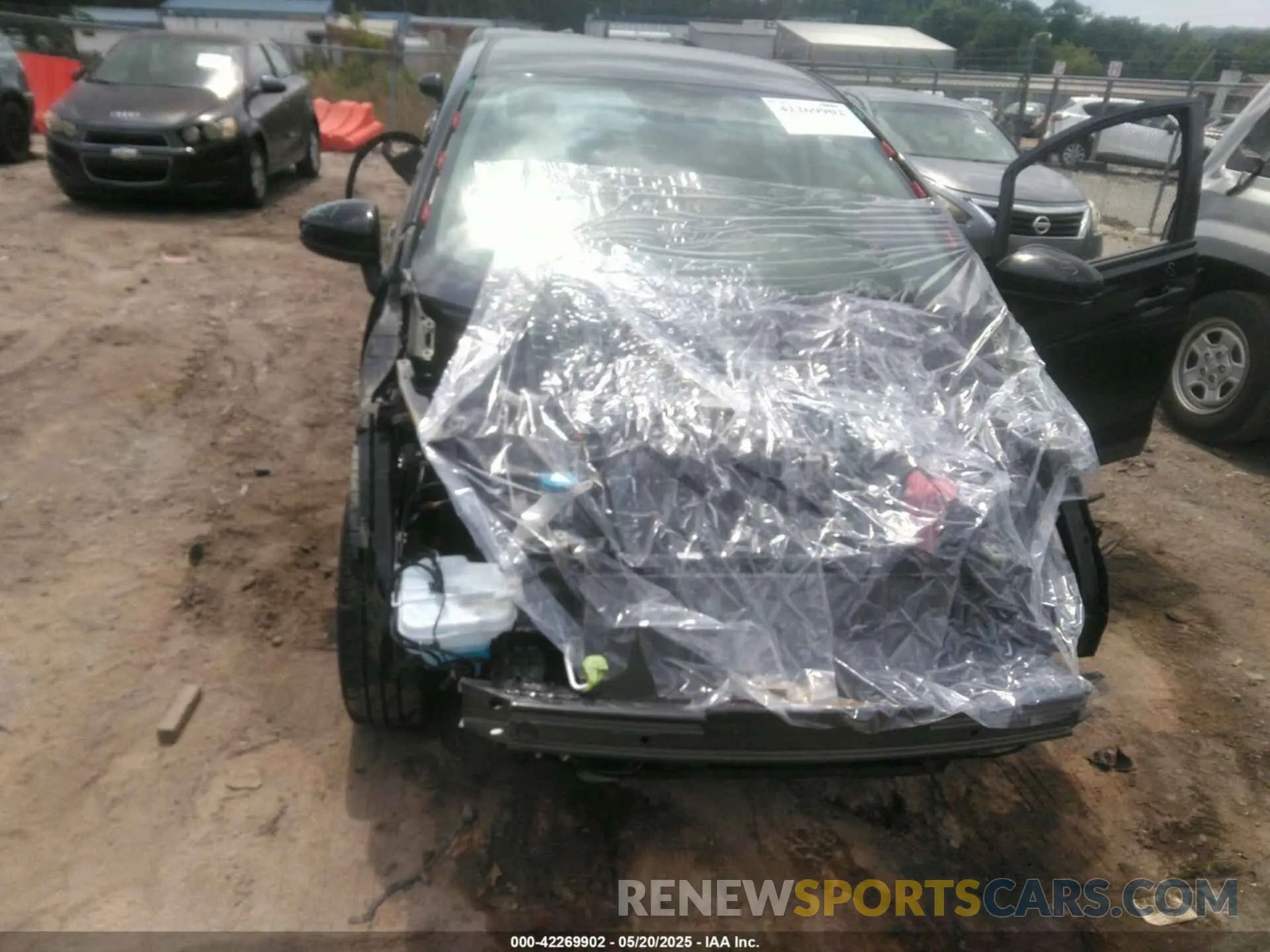 6 Photograph of a damaged car 3HGGK5H44LM727805 HONDA FIT 2020