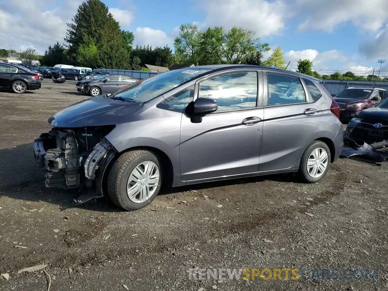 1 Photograph of a damaged car 3HGGK5H45LM724315 HONDA FIT 2020