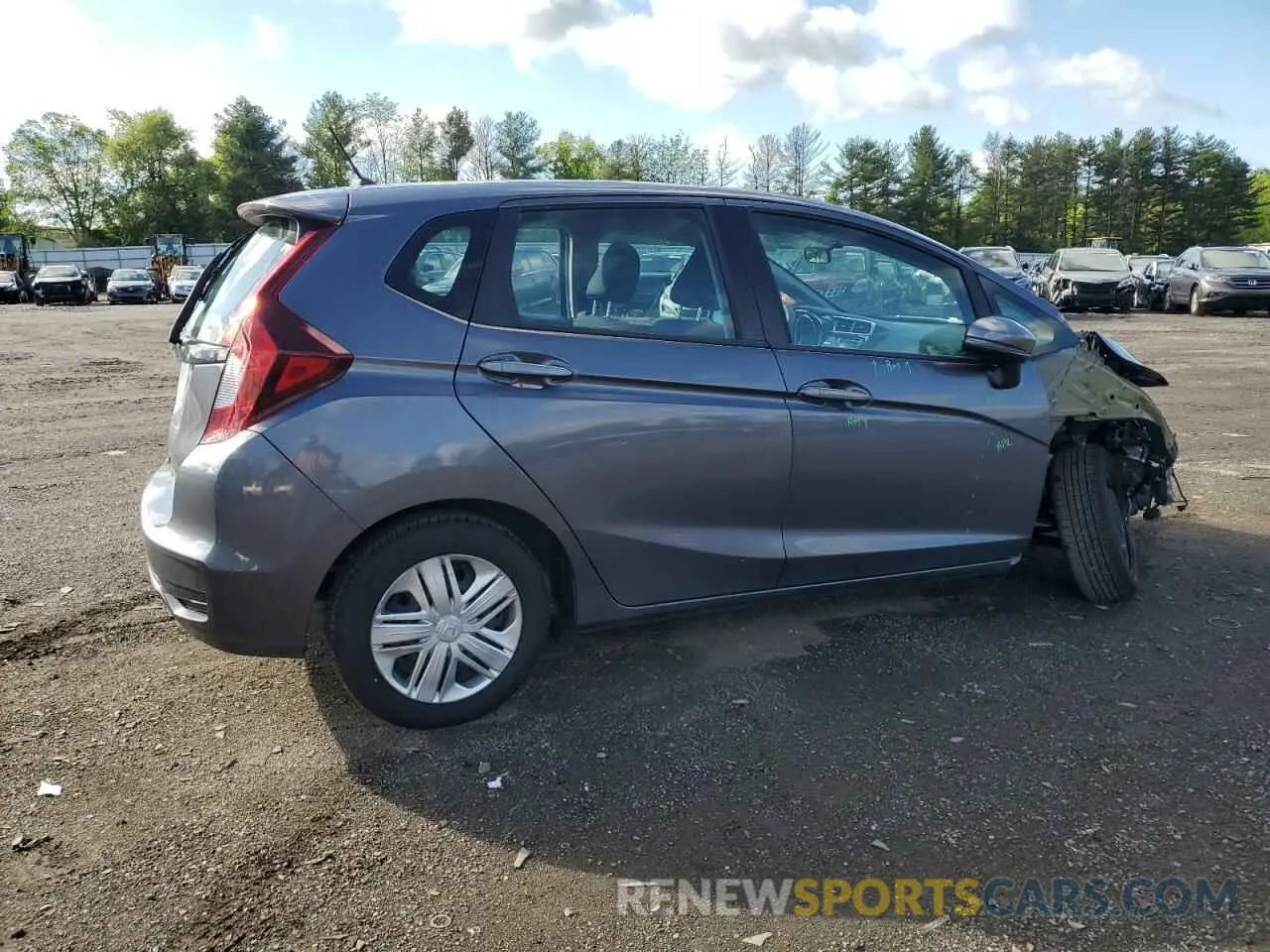 3 Photograph of a damaged car 3HGGK5H45LM724315 HONDA FIT 2020