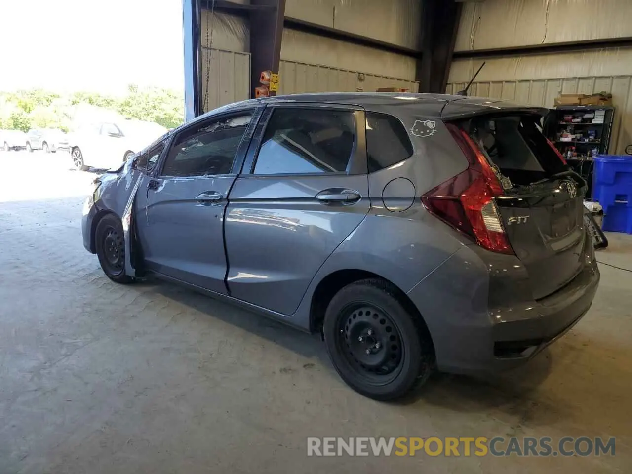 2 Photograph of a damaged car 3HGGK5H46LM710780 HONDA FIT 2020
