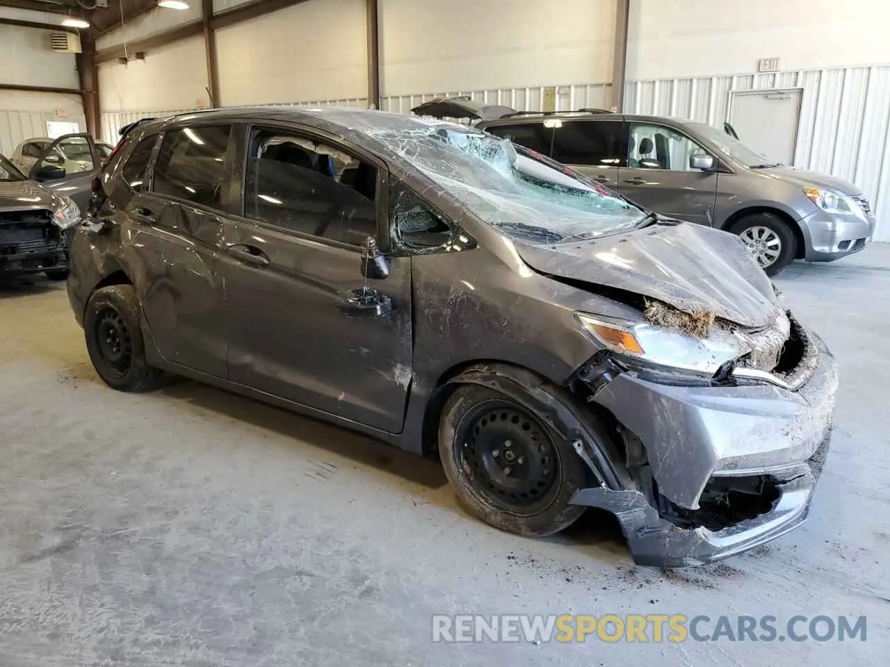 4 Photograph of a damaged car 3HGGK5H46LM710780 HONDA FIT 2020