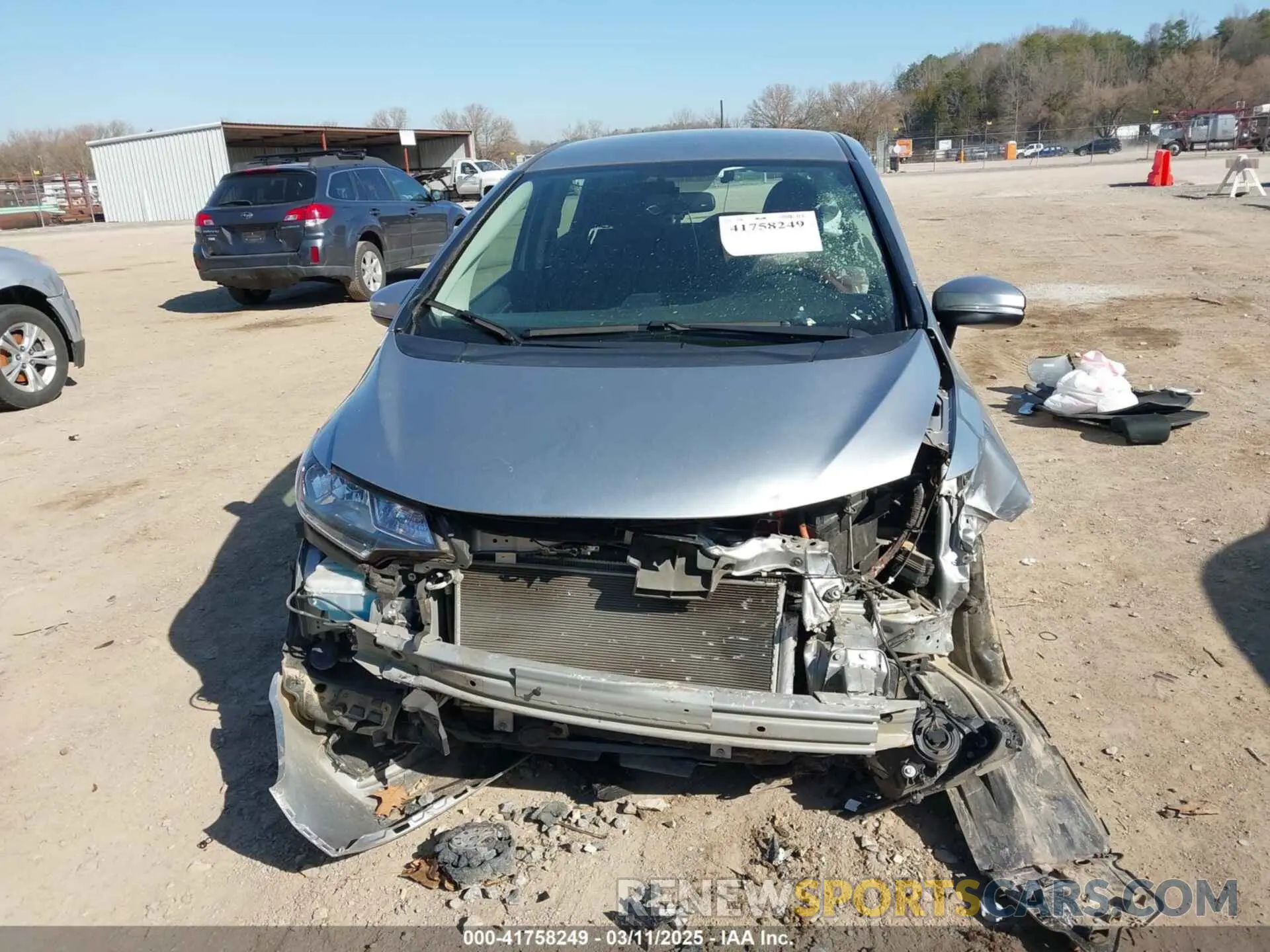 12 Photograph of a damaged car 3HGGK5H46LM725957 HONDA FIT 2020