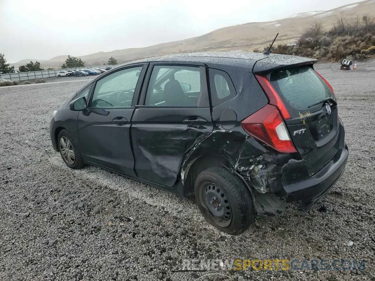 2 Photograph of a damaged car 3HGGK5H46LM731841 HONDA FIT 2020