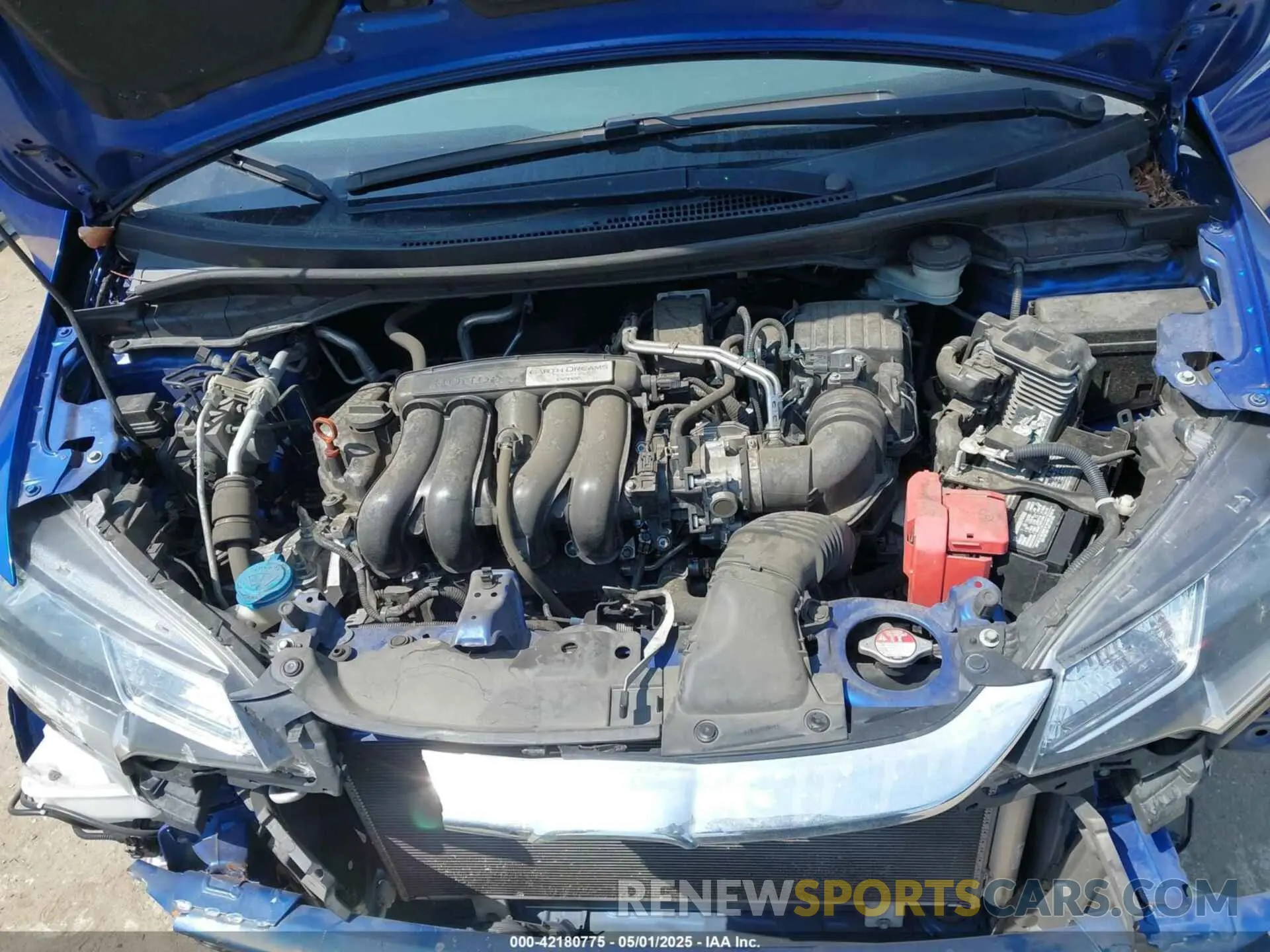 10 Photograph of a damaged car 3HGGK5H47LM711291 HONDA FIT 2020