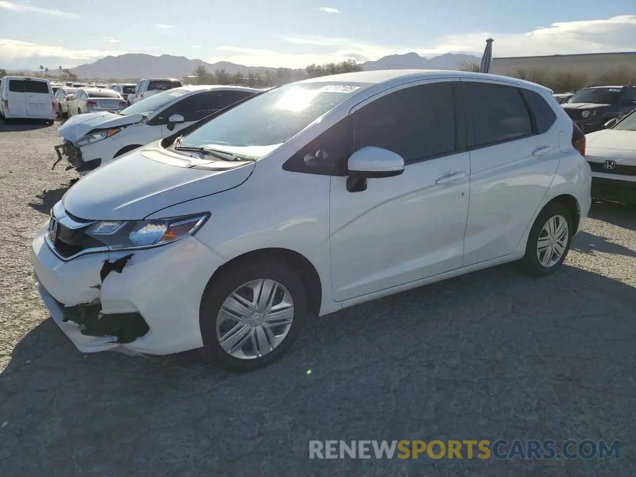 1 Photograph of a damaged car 3HGGK5H47LM725711 HONDA FIT 2020