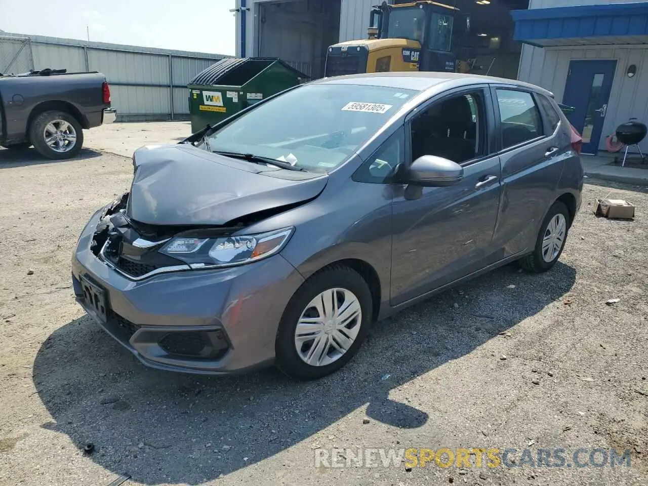 1 Photograph of a damaged car 3HGGK5H47LM732724 HONDA FIT 2020