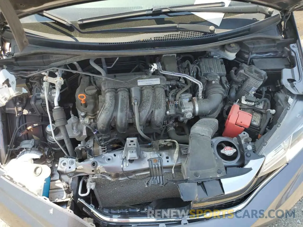 11 Photograph of a damaged car 3HGGK5H47LM732724 HONDA FIT 2020
