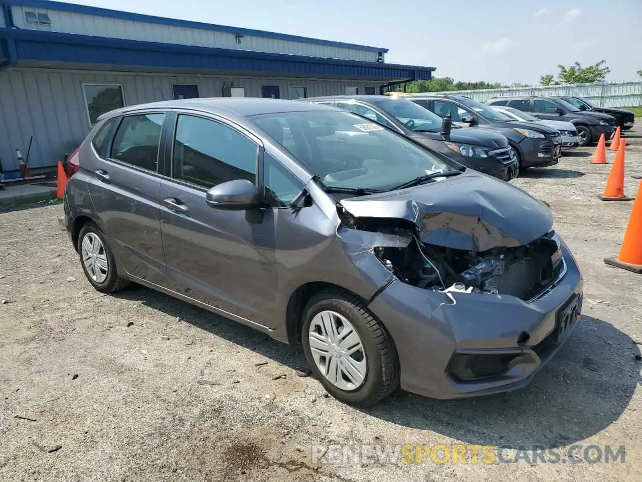 4 Photograph of a damaged car 3HGGK5H47LM732724 HONDA FIT 2020