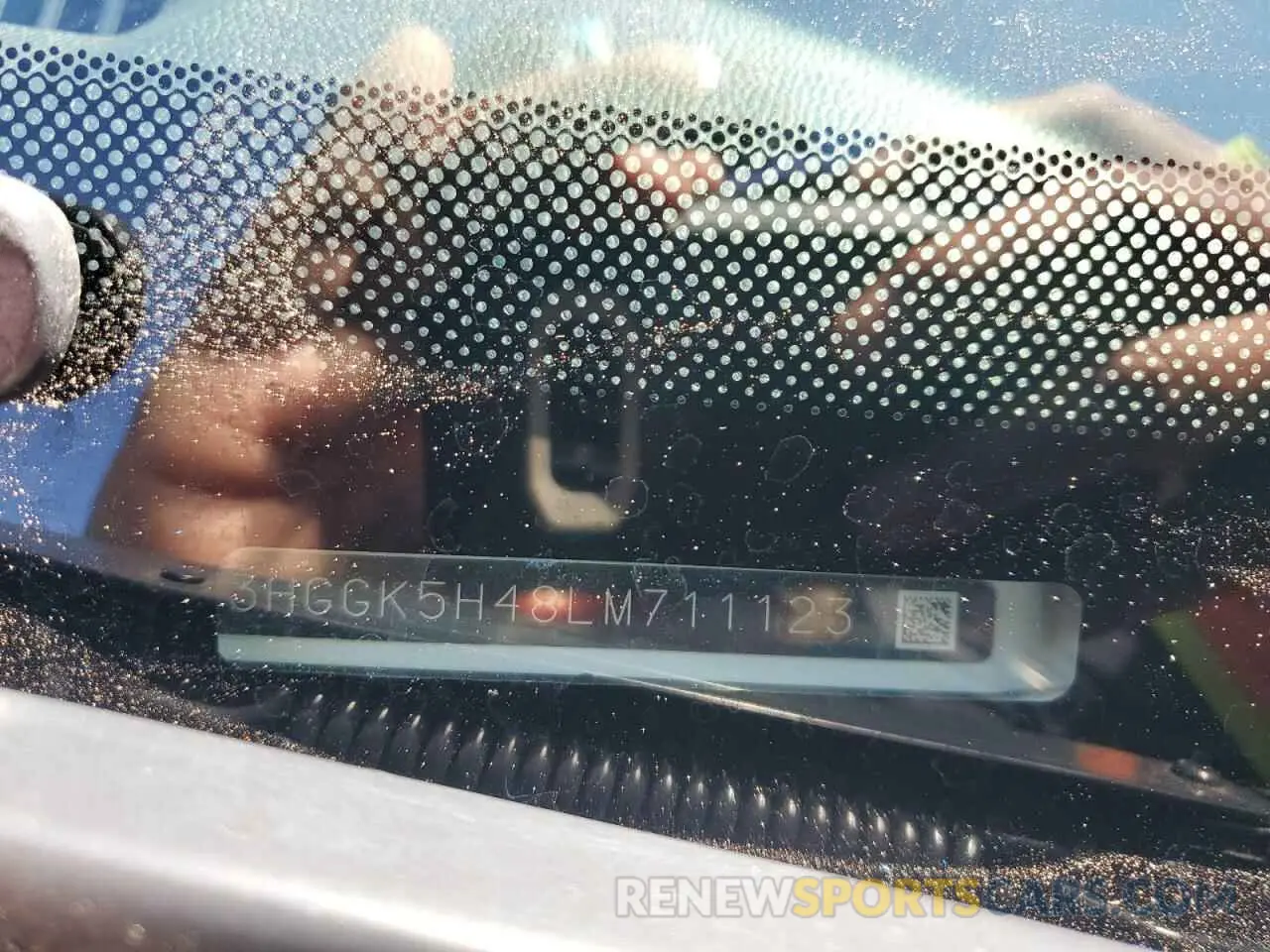 14 Photograph of a damaged car 3HGGK5H48LM711123 HONDA FIT 2020